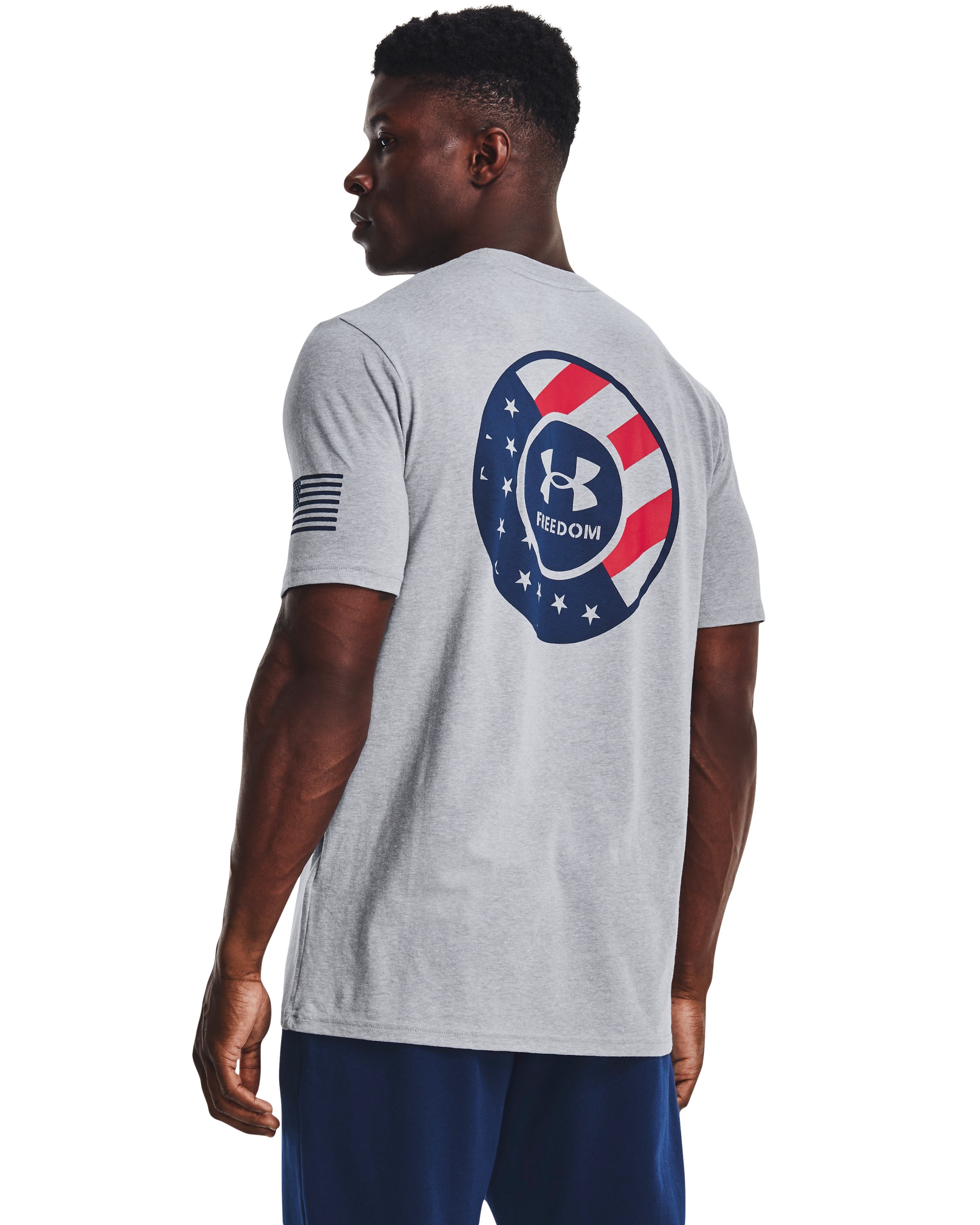 Men's UA Freedom Flag Bold T-Shirt  8