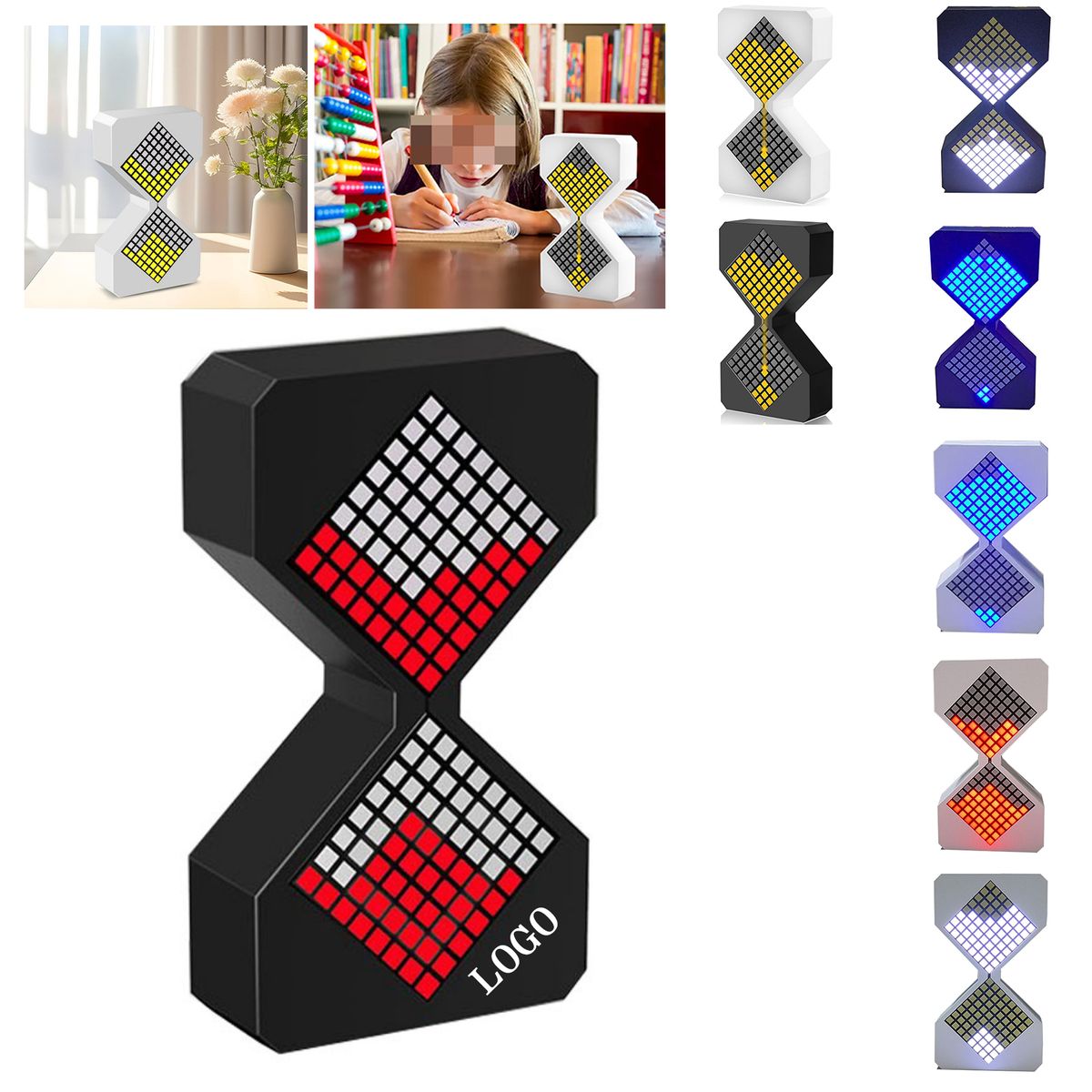 Electronic Hourglass Gravity Sensing Timer