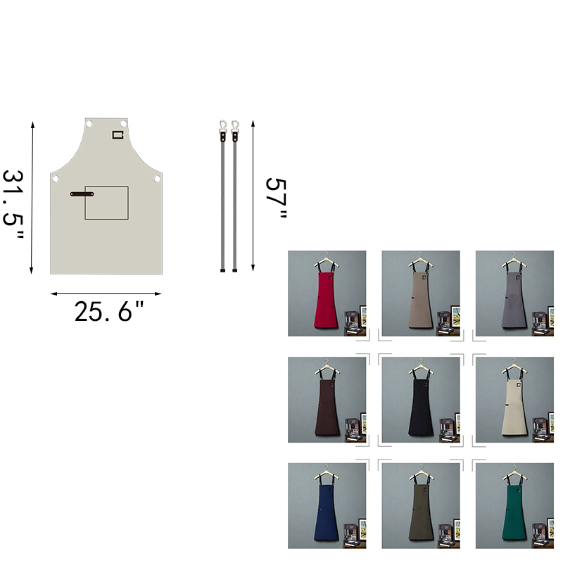Canvas Strap Apron