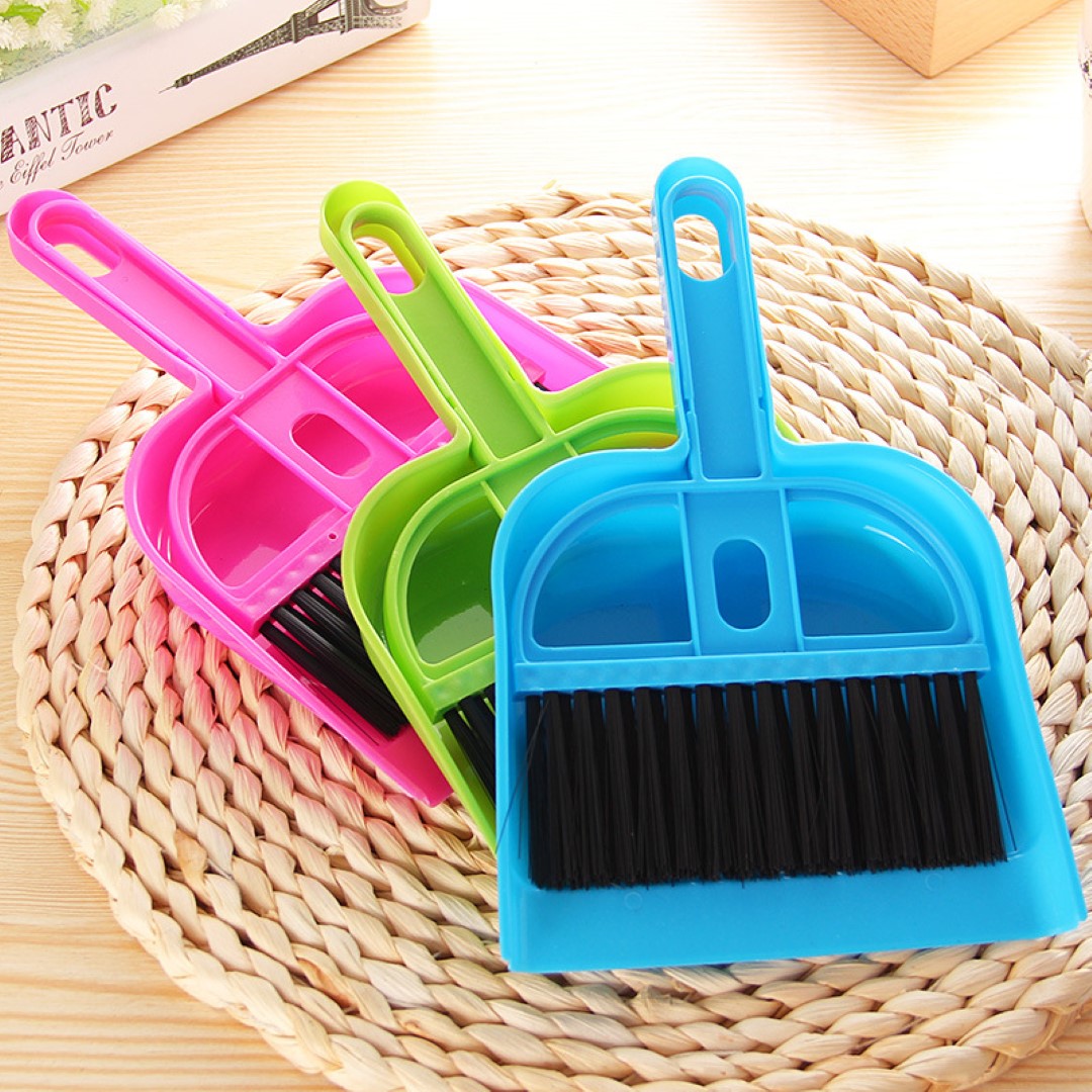 Mini Cleaning Brush and Dustpan Set