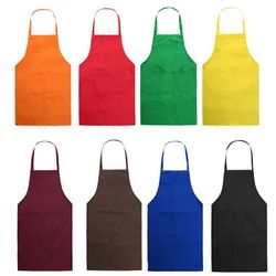 Unisex Bib Apron With Front Pocket