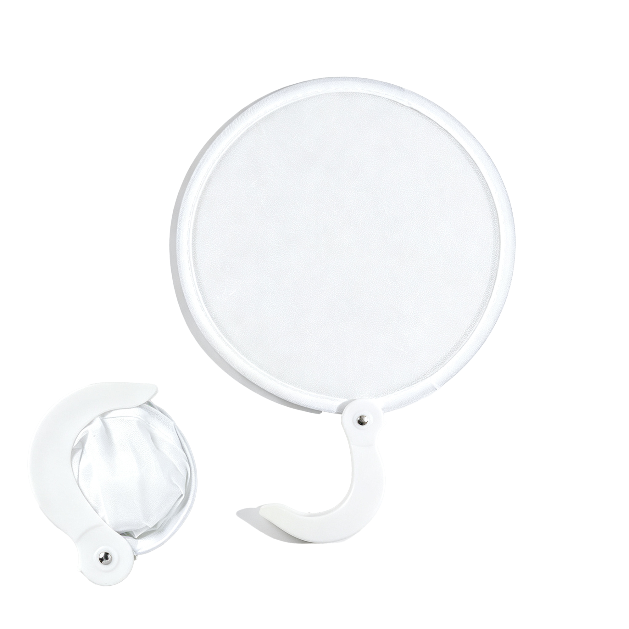 Polyester Round Foldable Hand Fan Disc 3