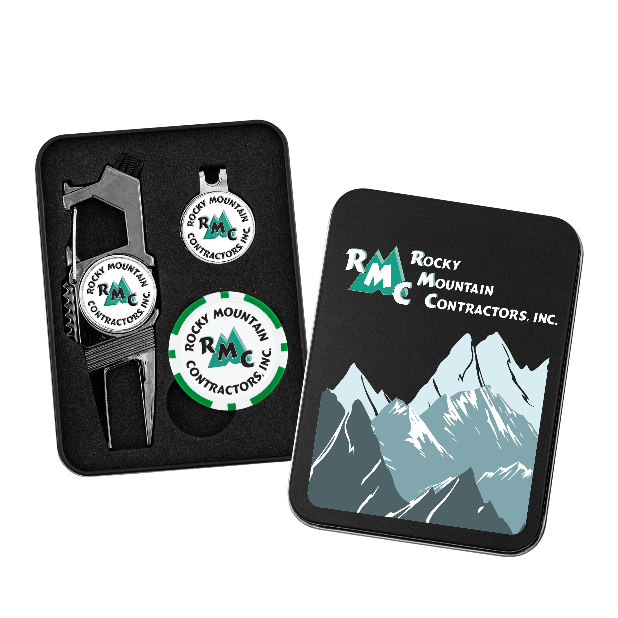 Golf n' Brew Divot Tool Set w/ Poker Chip 29