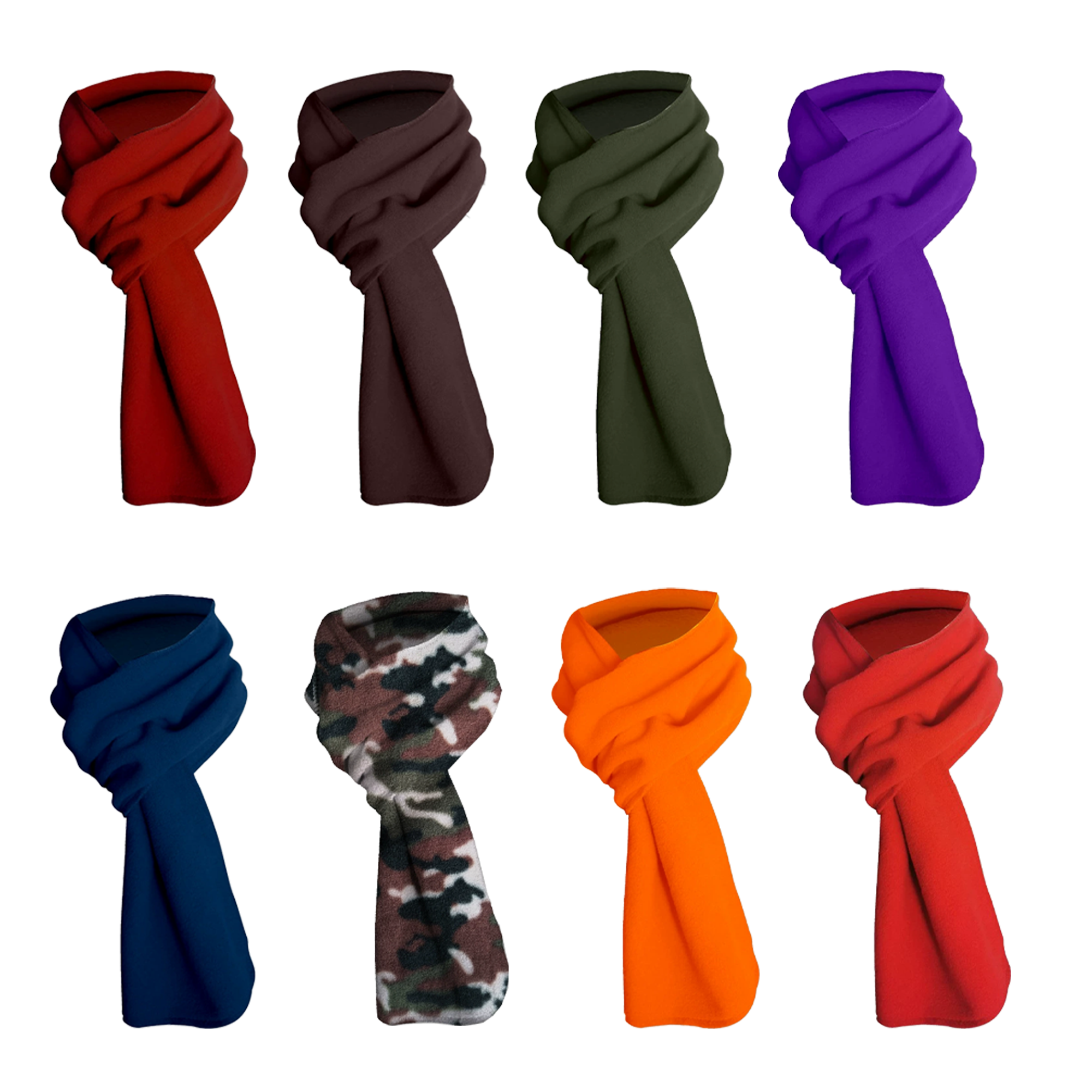 Outdoor Windproof Warm Fleece Scarf 5