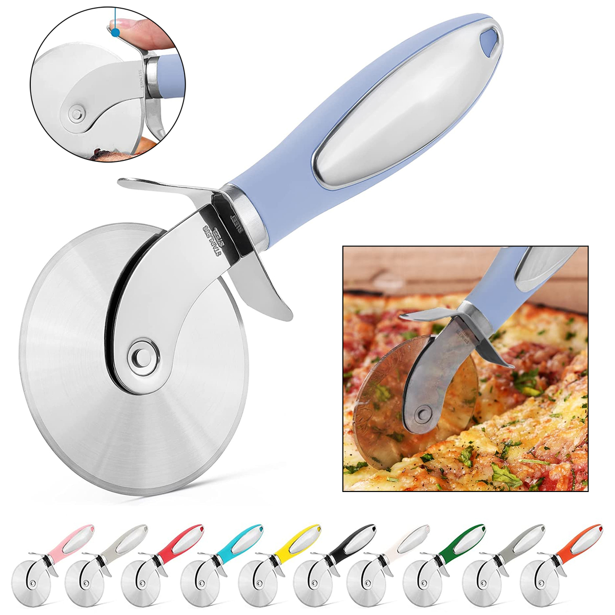 Premium Stainless Steel Pizza Slicer