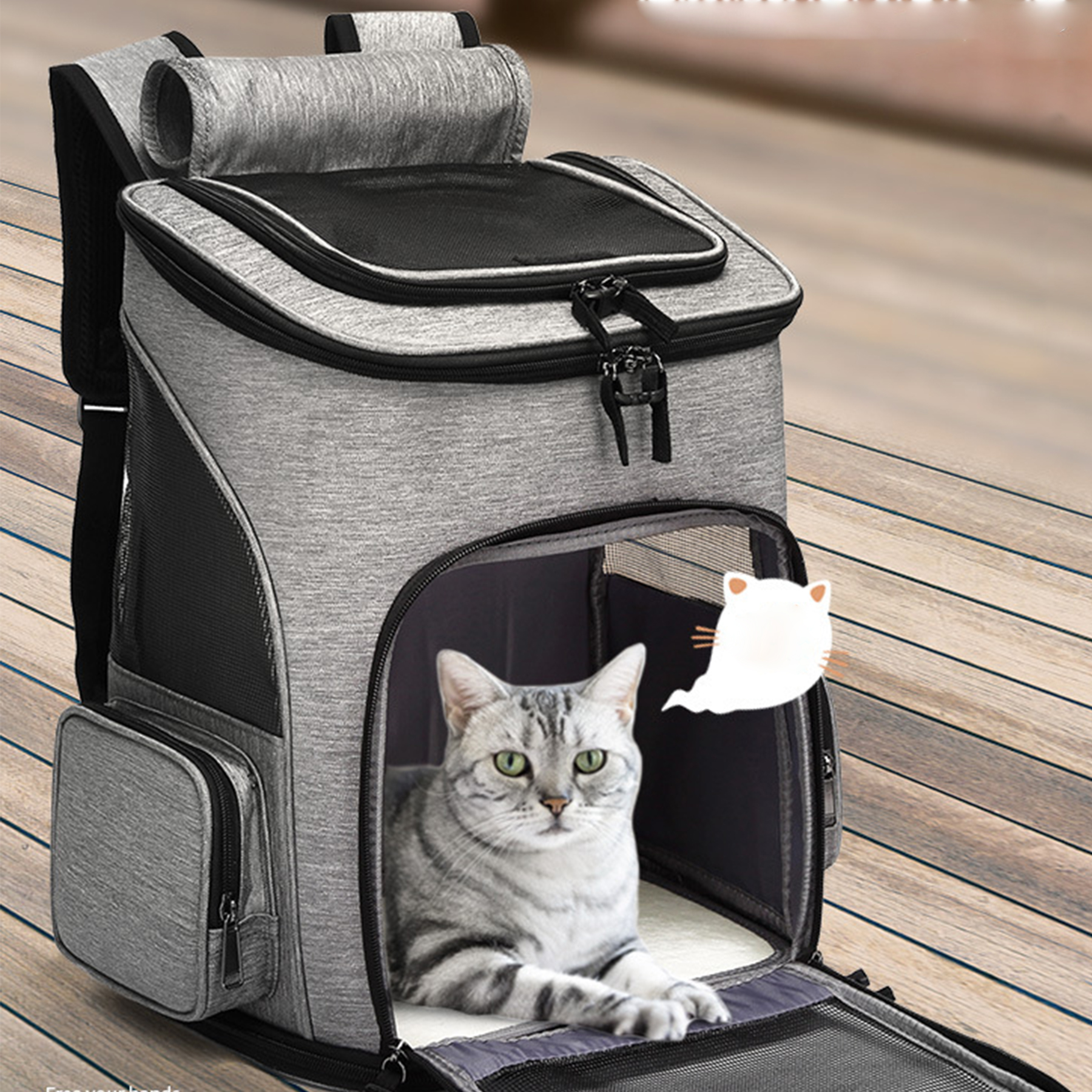 Oxford Pet Carrier Backpack 9