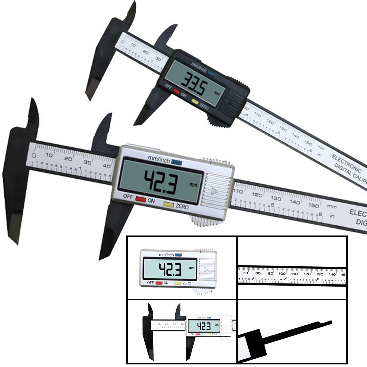 6 inch Digital Micrometer Vernier Caliper IPVZ319D PrintMagicPrinting