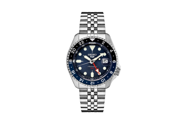 Seiko Men's 5 Sports SKX Sports Style GMT Stainless Steel Watch 2