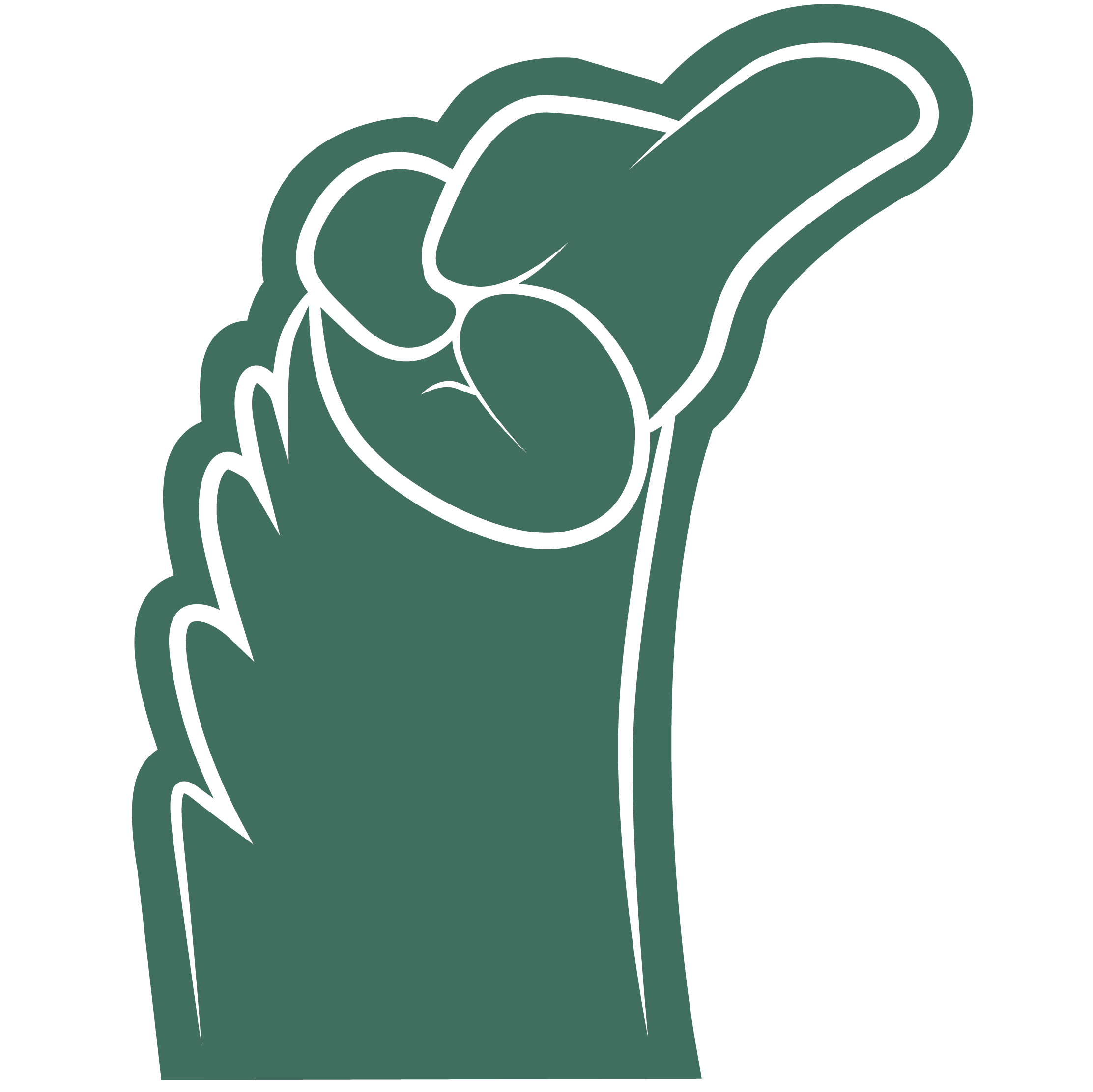#1 Mascot Hand 77