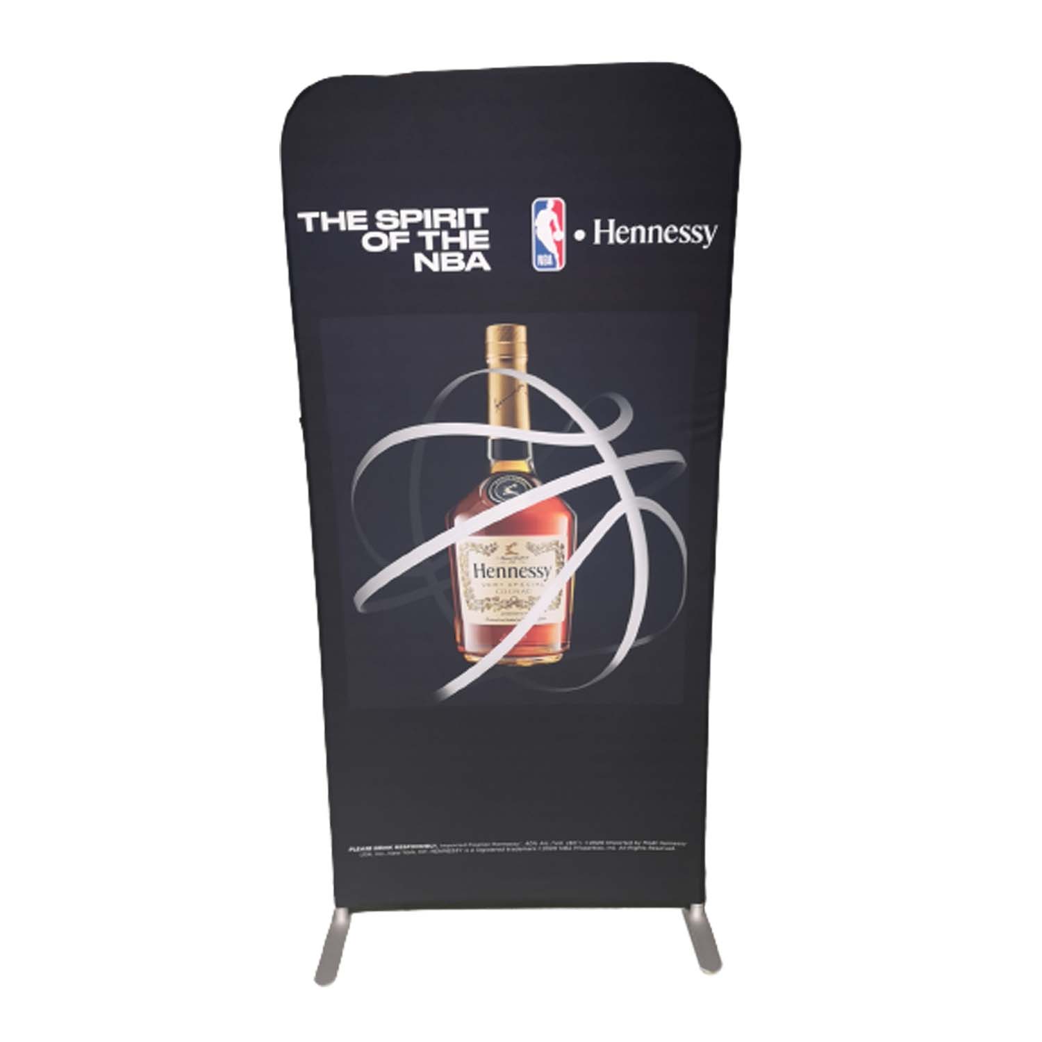 24 Hr Express Ship - 3'W x 78"H EuroFit Tension Fabric Banner Display Kit, Graphics Double Sided 23