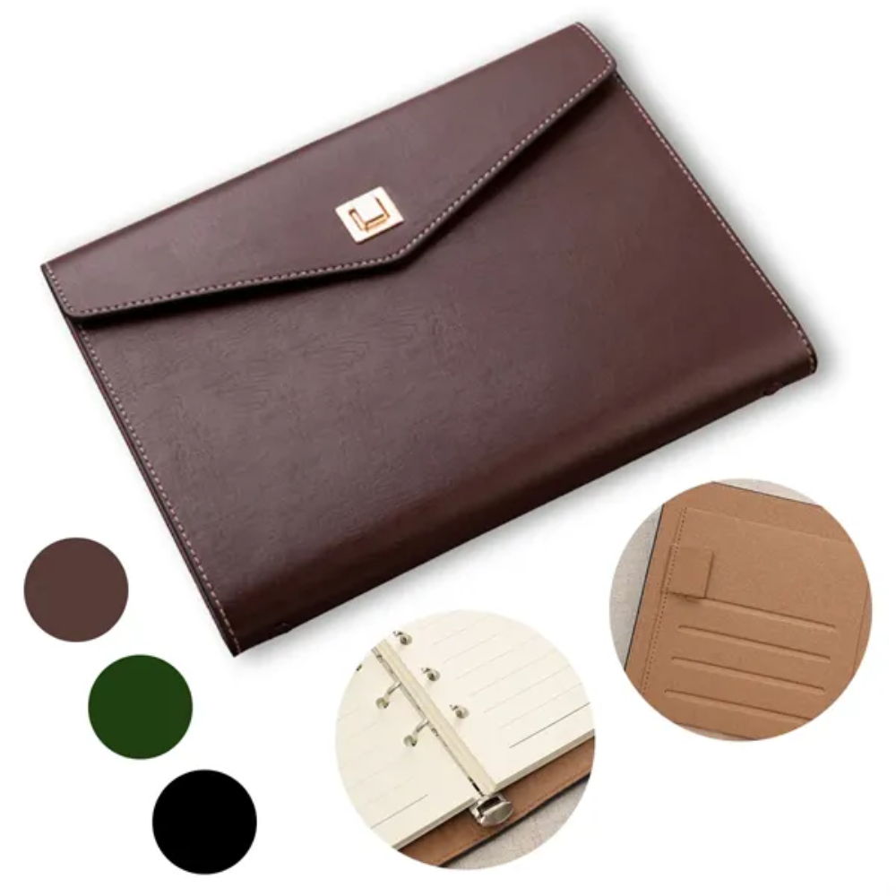 Soft Cover A5 Loose-leaf Notebook Business Book 9