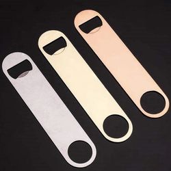 Flat Bottle Opener for Bartender