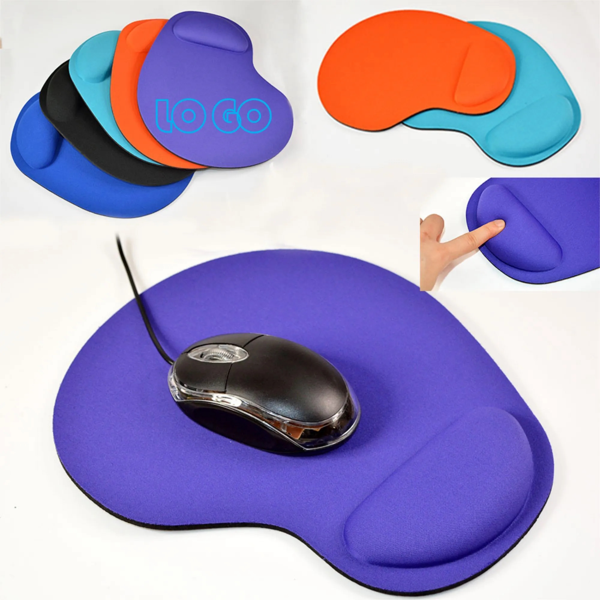 Mouse Pad Gel Wrist Support