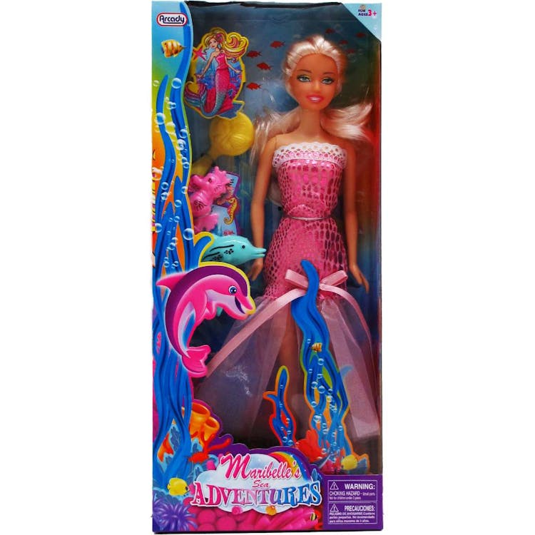 Mermaid Dolls with Accessories Three Assorted - 11.5" 3