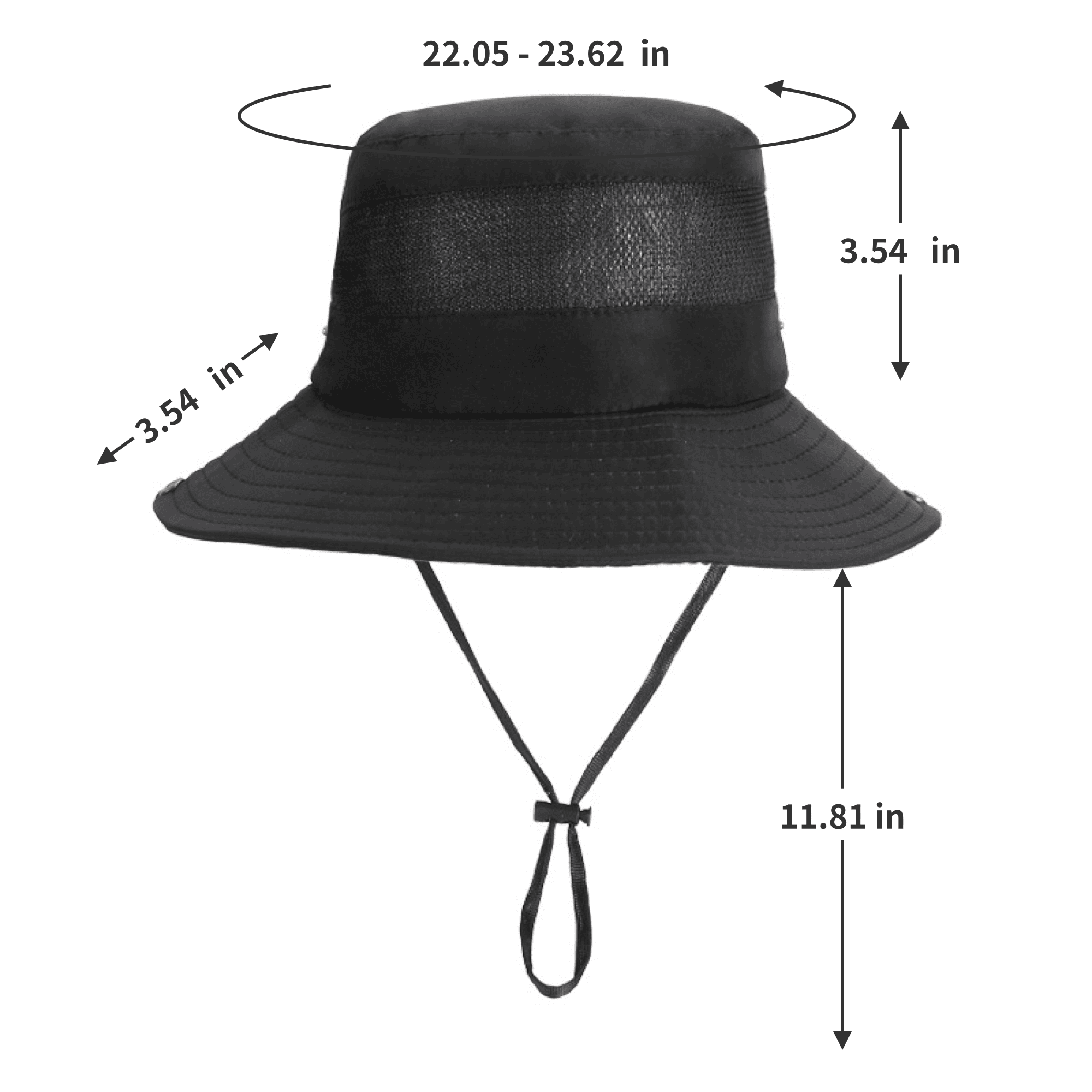 Breathable Mesh Sun Protection Hat 16