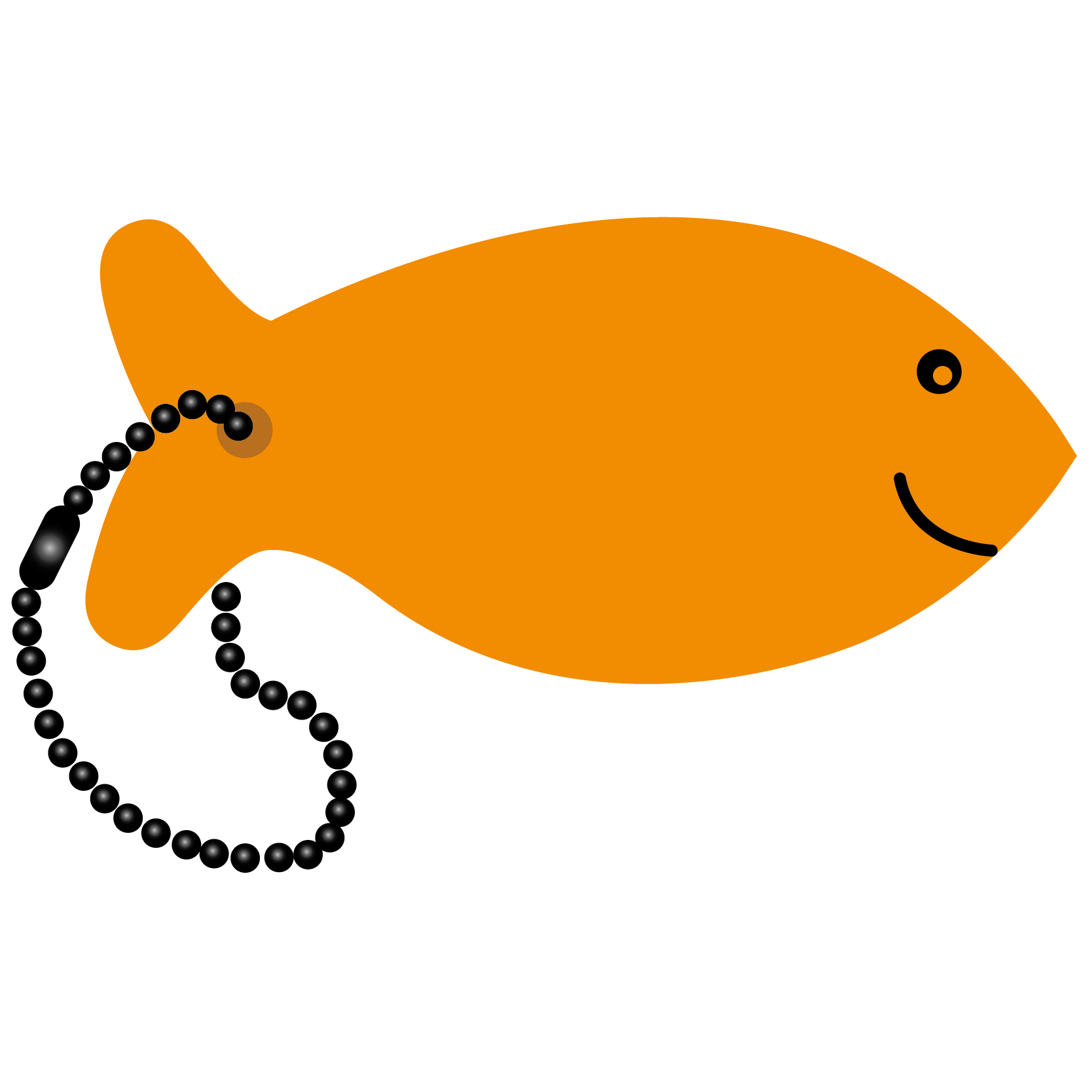 Fish Key Tag 28
