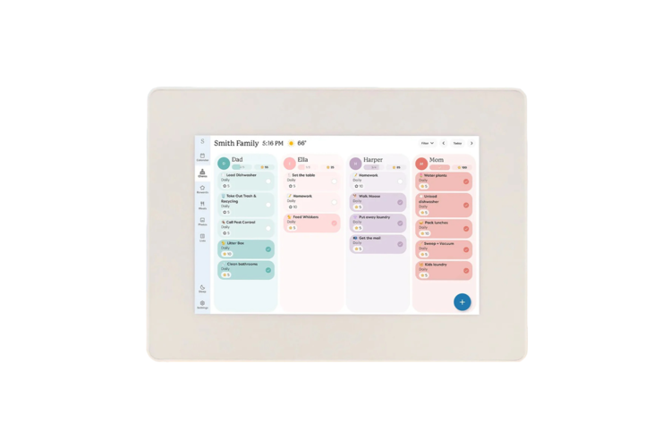 Skylight 10-inch Digital Calendar - White 2