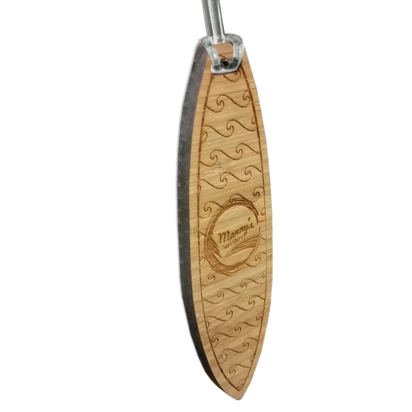 Custom Laser Etched Bamboo Bag Tags 16
