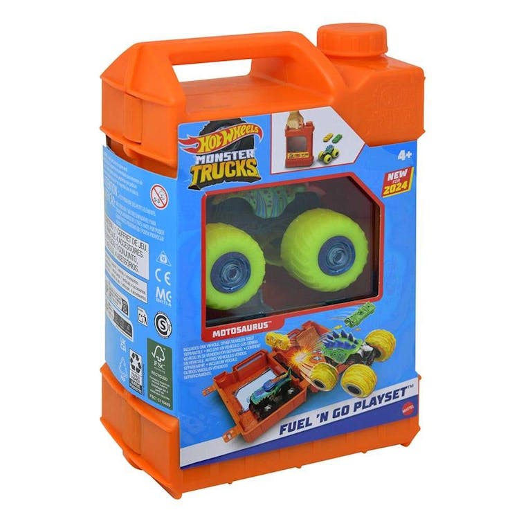 Hot Wheels Fuel 'N Go Playset 5.25" x 3" x 8.5" 3