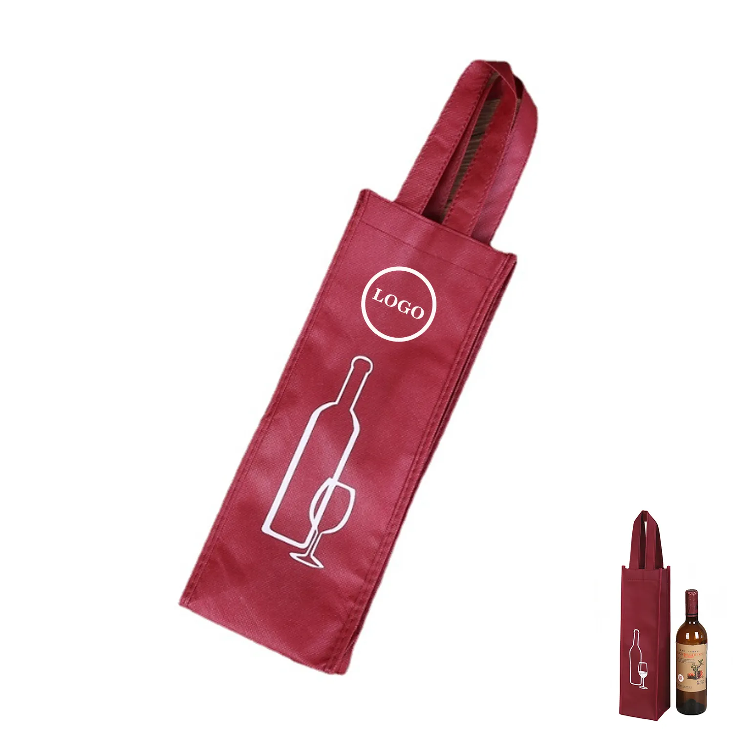 Non-Woven Wine Tote Bag 5