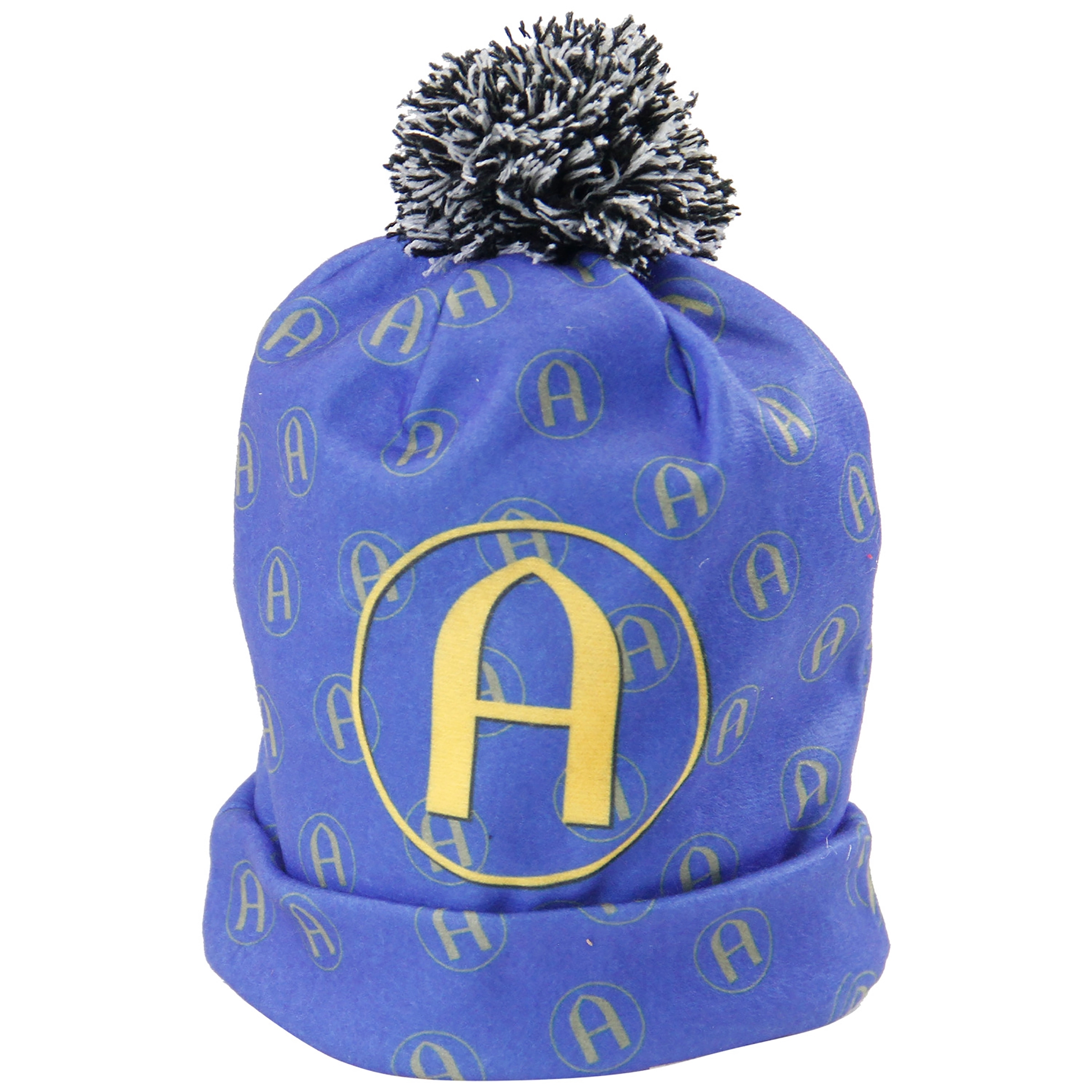 Full Color Pom Beanie 3