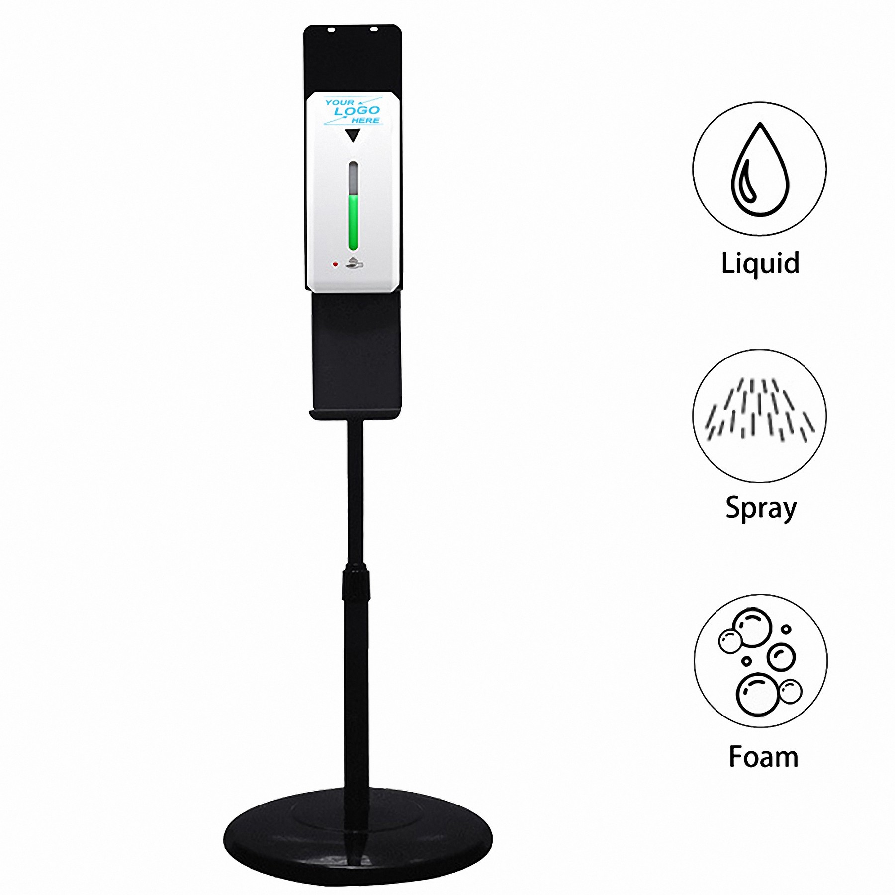 Touchless Hand Sanitizer Floor Stand