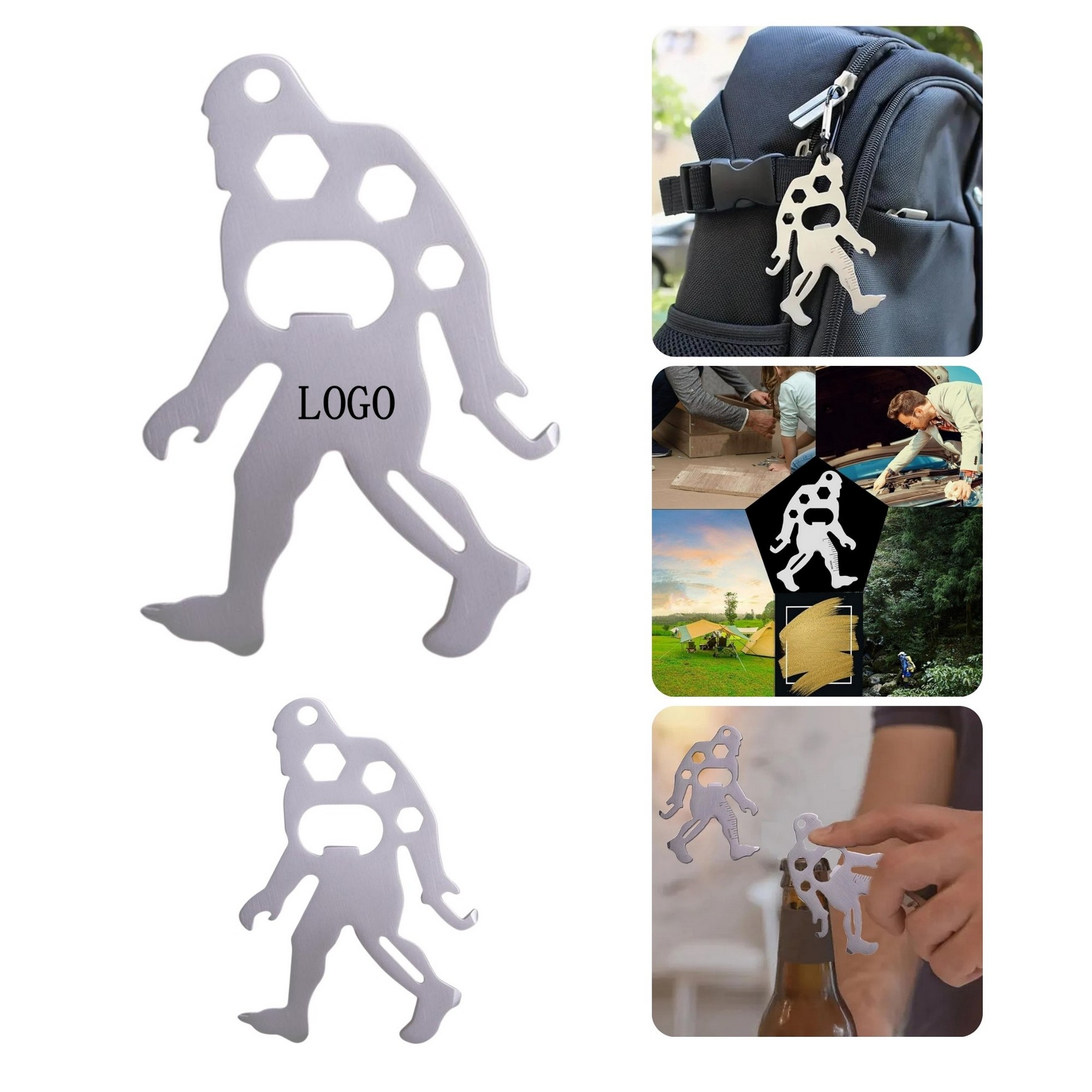 Bigfoot Multi-Tool Keychain