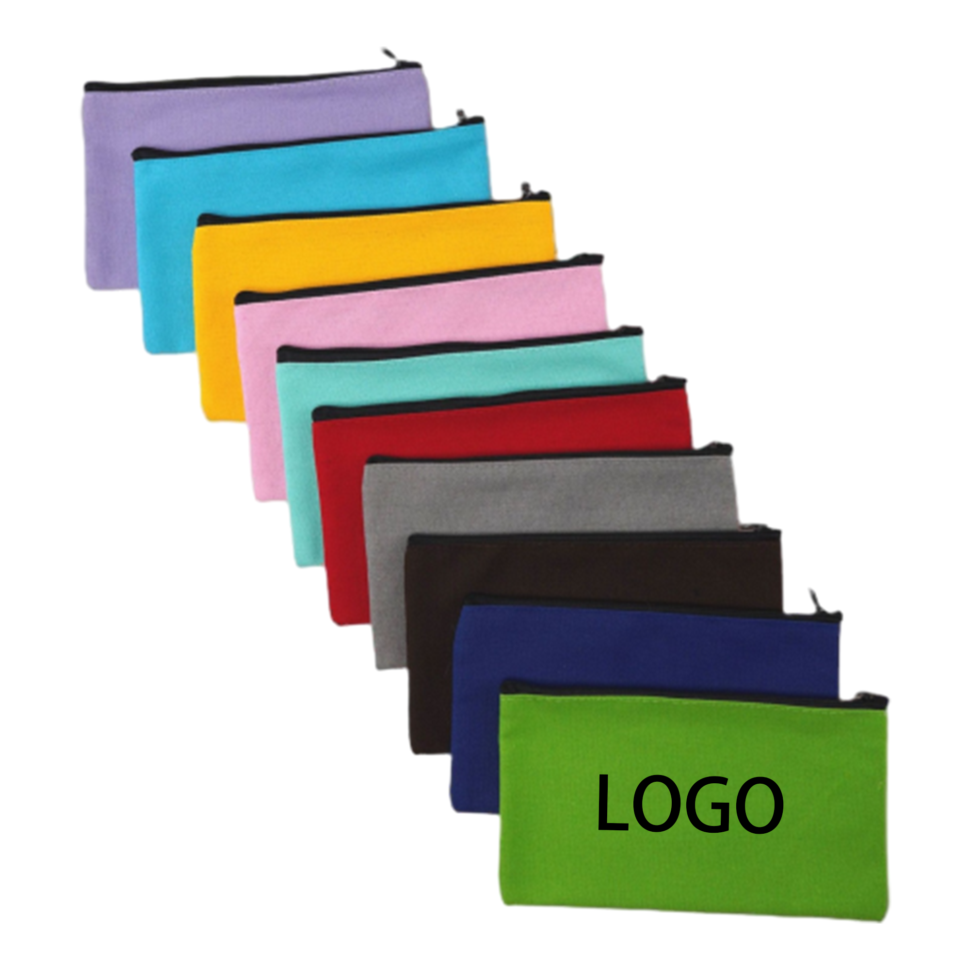 Canvas Zipper Pencil Case 3