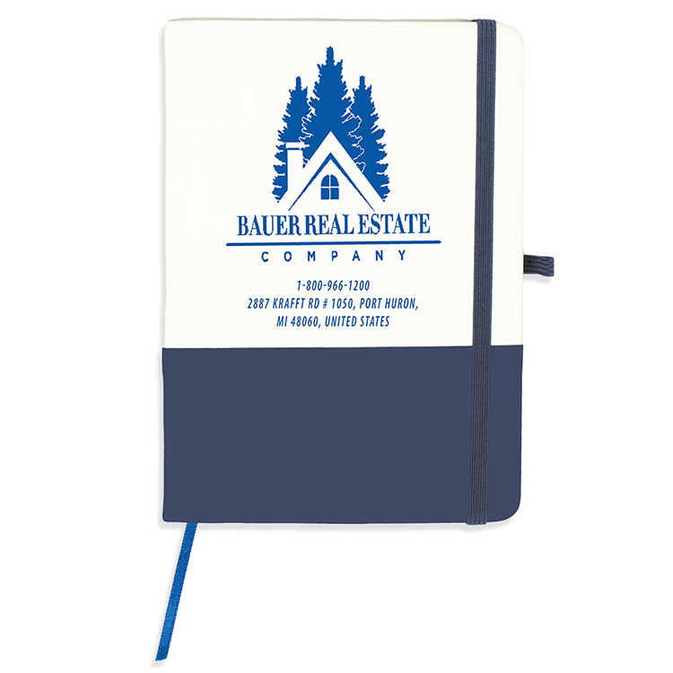 "Capitola" Notepad Notebook with Pen Loop 19