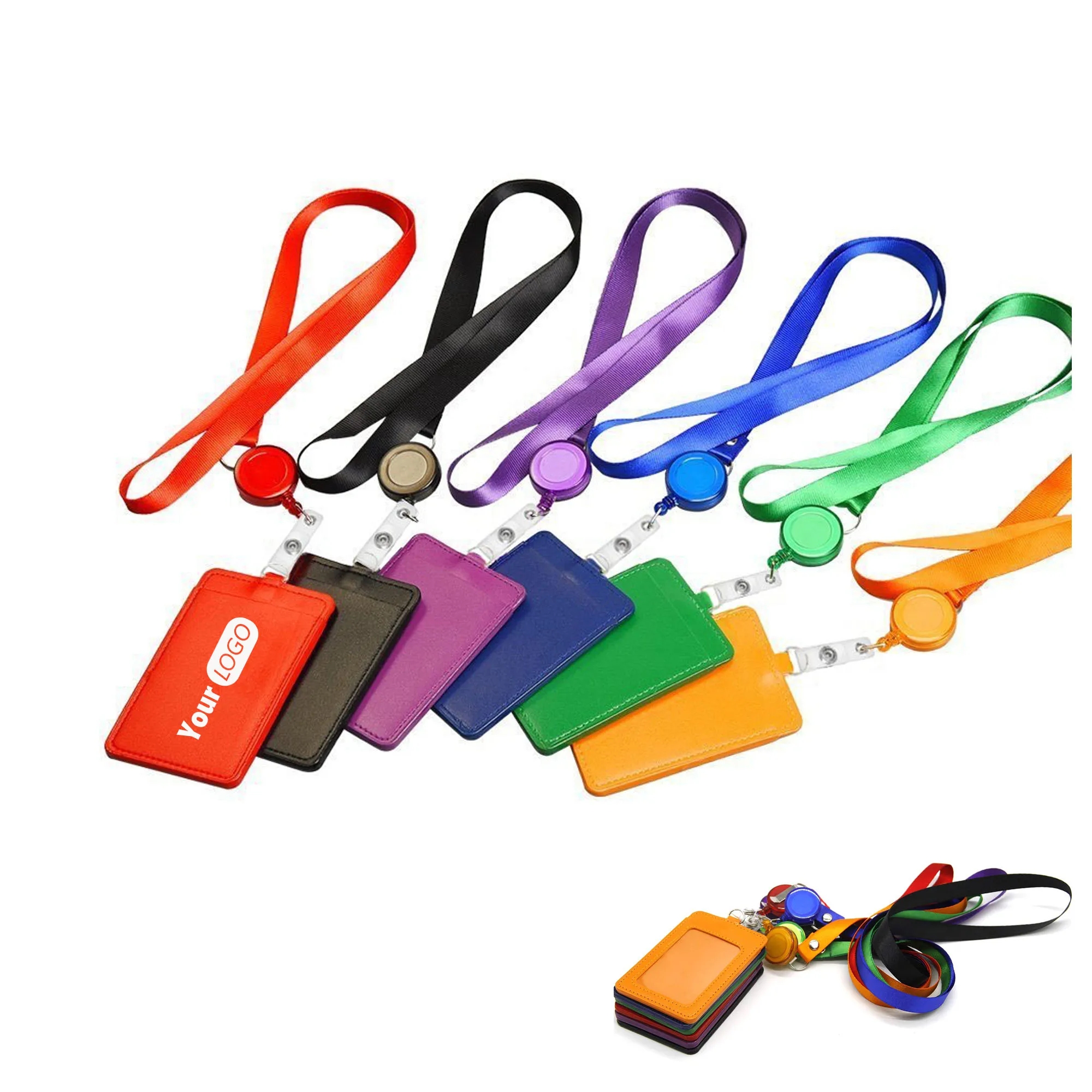 Name Badge Holder with Lanyard