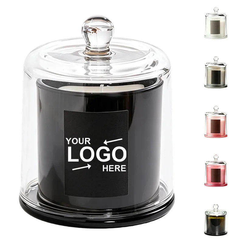Glass Smokeless Scented Candle