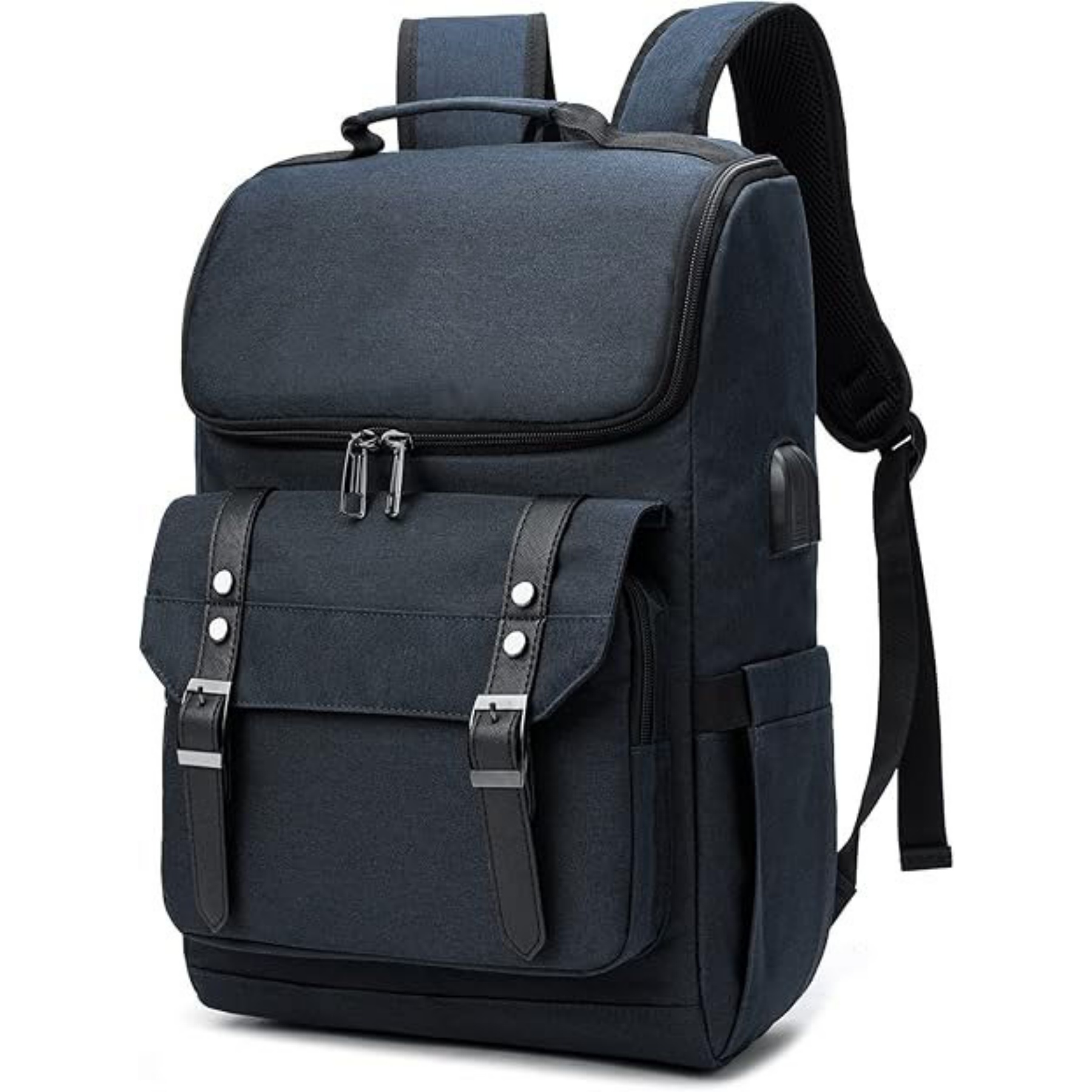 Charging Vintage Laptop Backpack 21