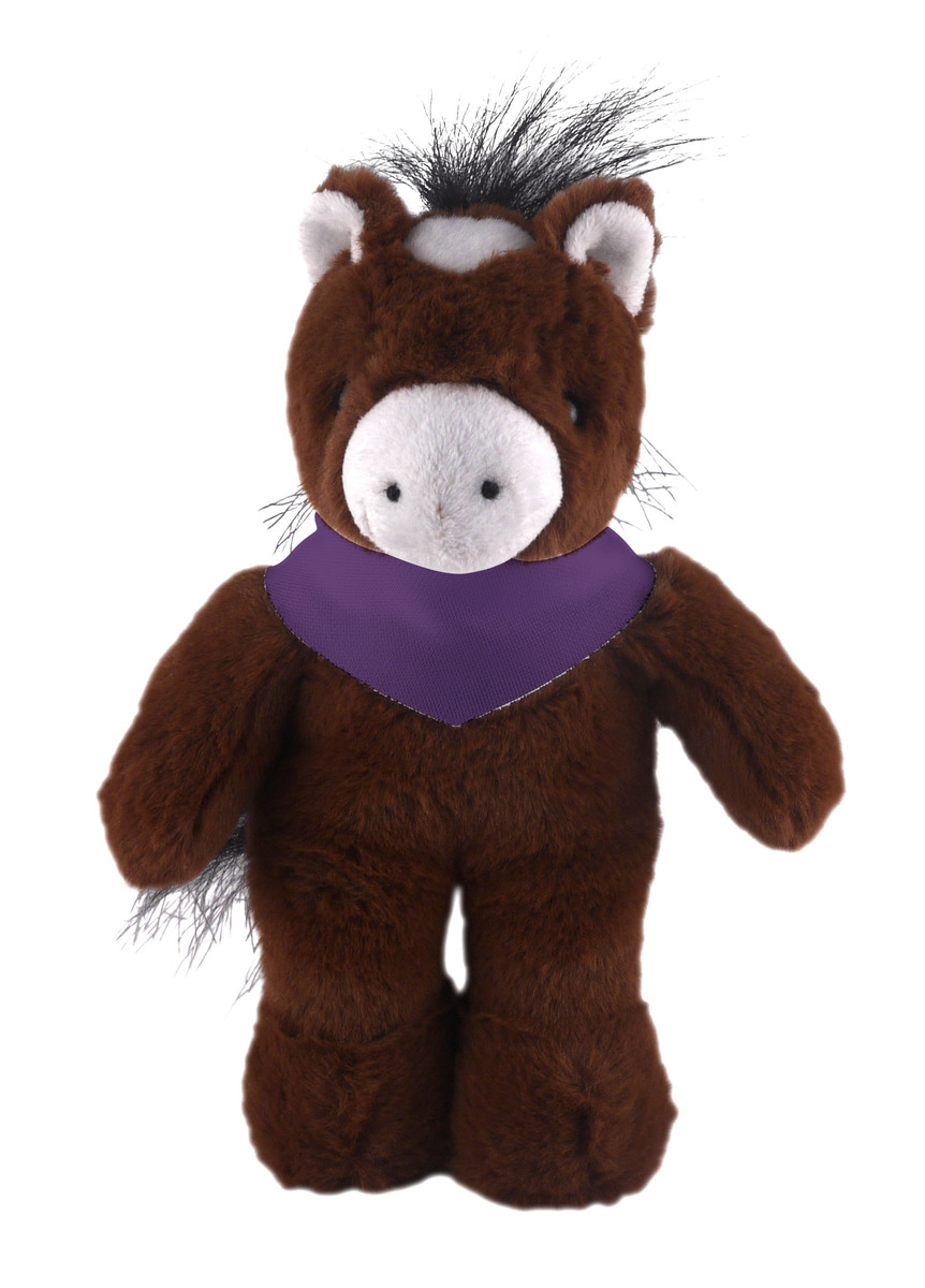 Soft Plush Stuffed Horse with Bandana BAFA003 bearwithmenew