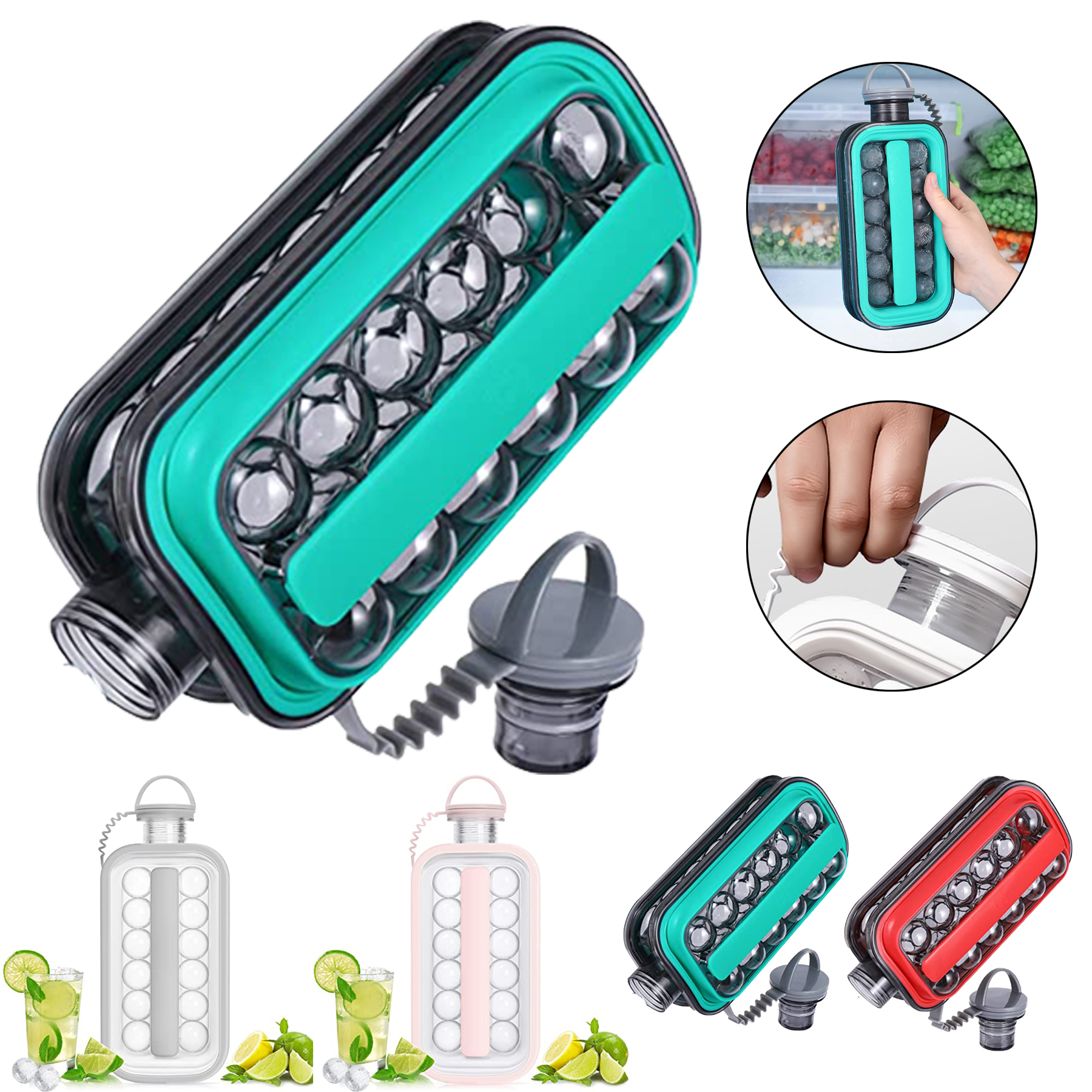 2 in 1 Portable Ice Ball Maker Kettle 6