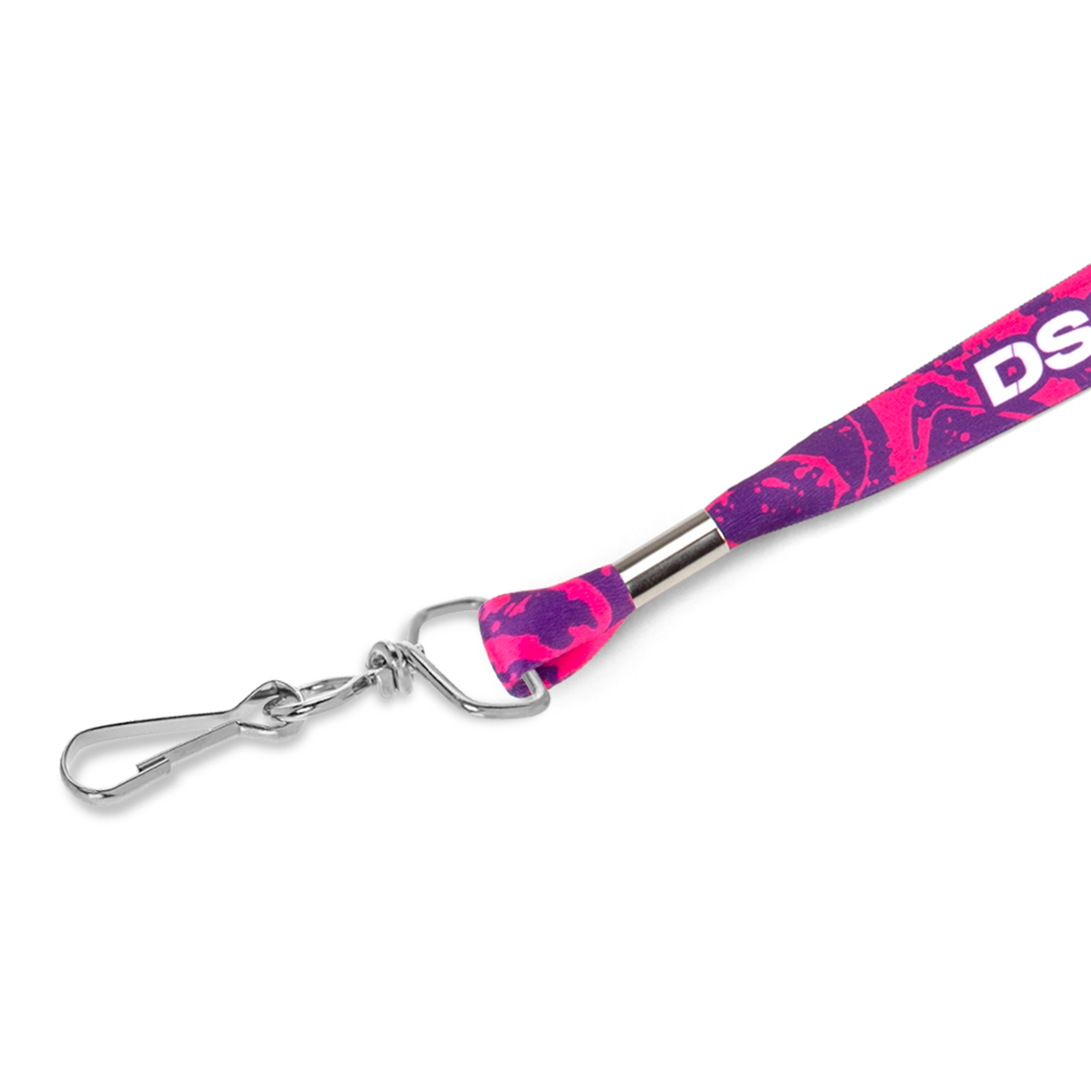 ¾" Satin Finish Full Color Lanyard Quick Ship 14