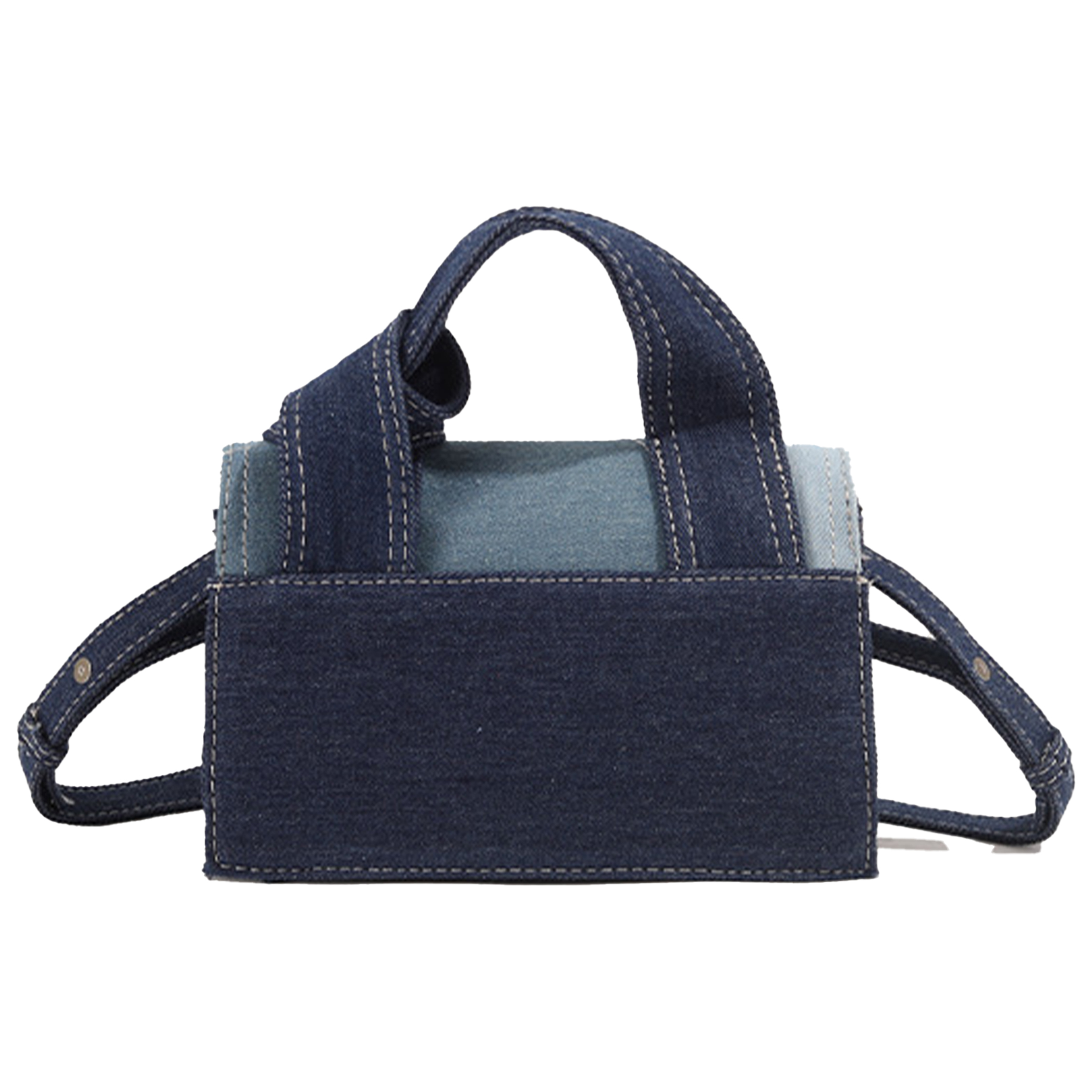 Denim Leisure Splicing Crossbody Bag 7