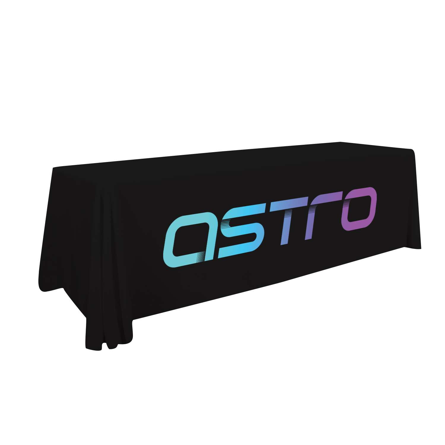8' LazerLine 3-Sided Throw Full-Color Front Only 23