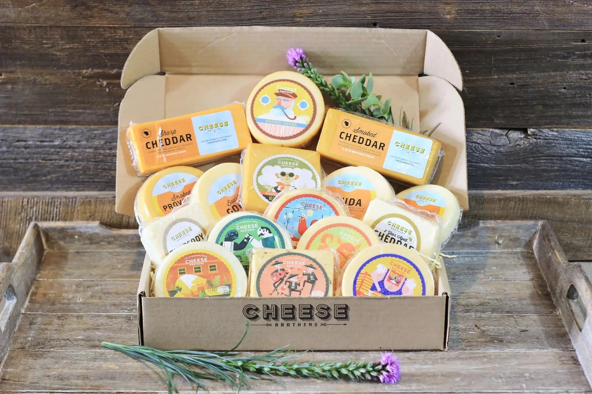 Cheese Bros. Ultimate Wisconsin Assortment Gift Box 5
