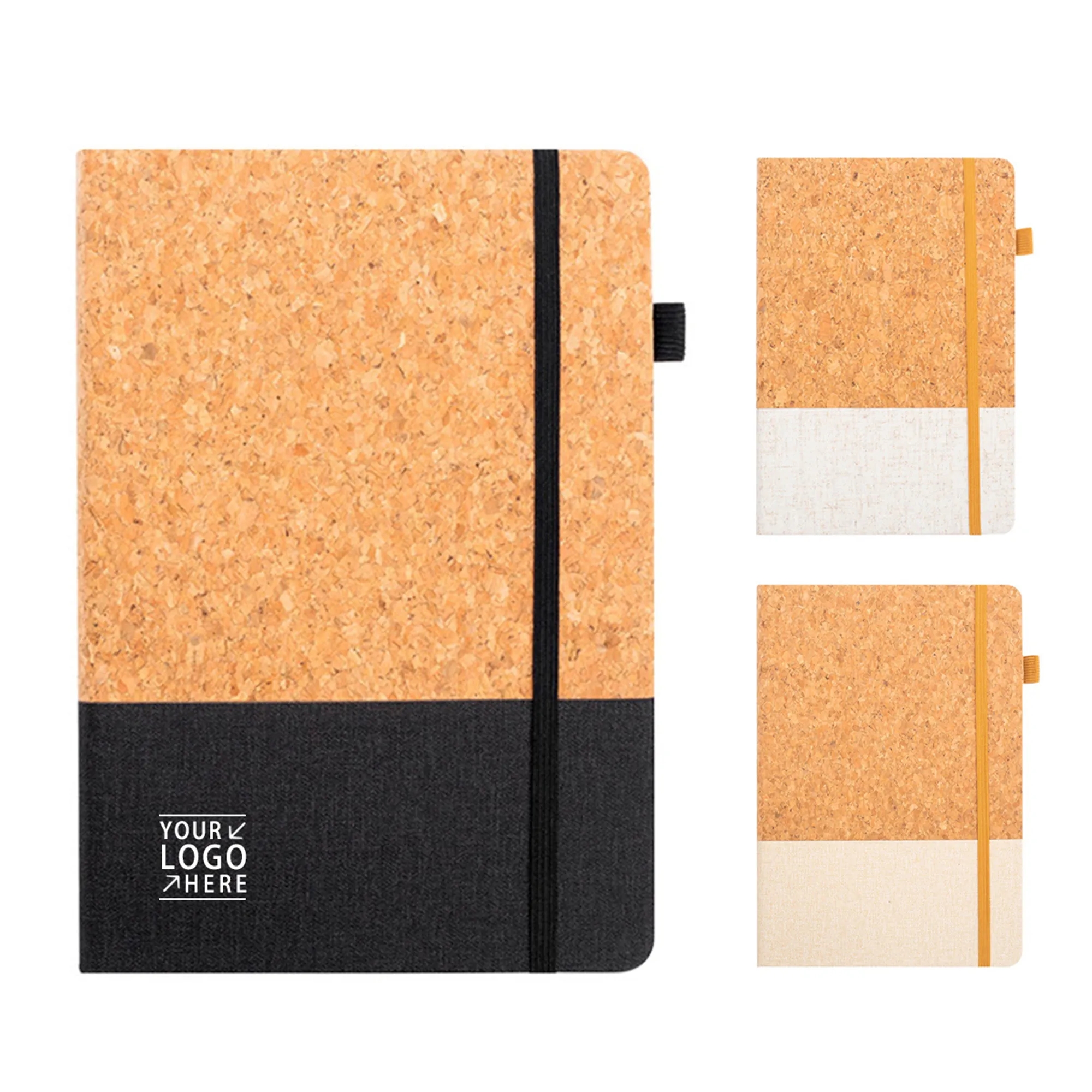 Cork Spliced Cover Notebook