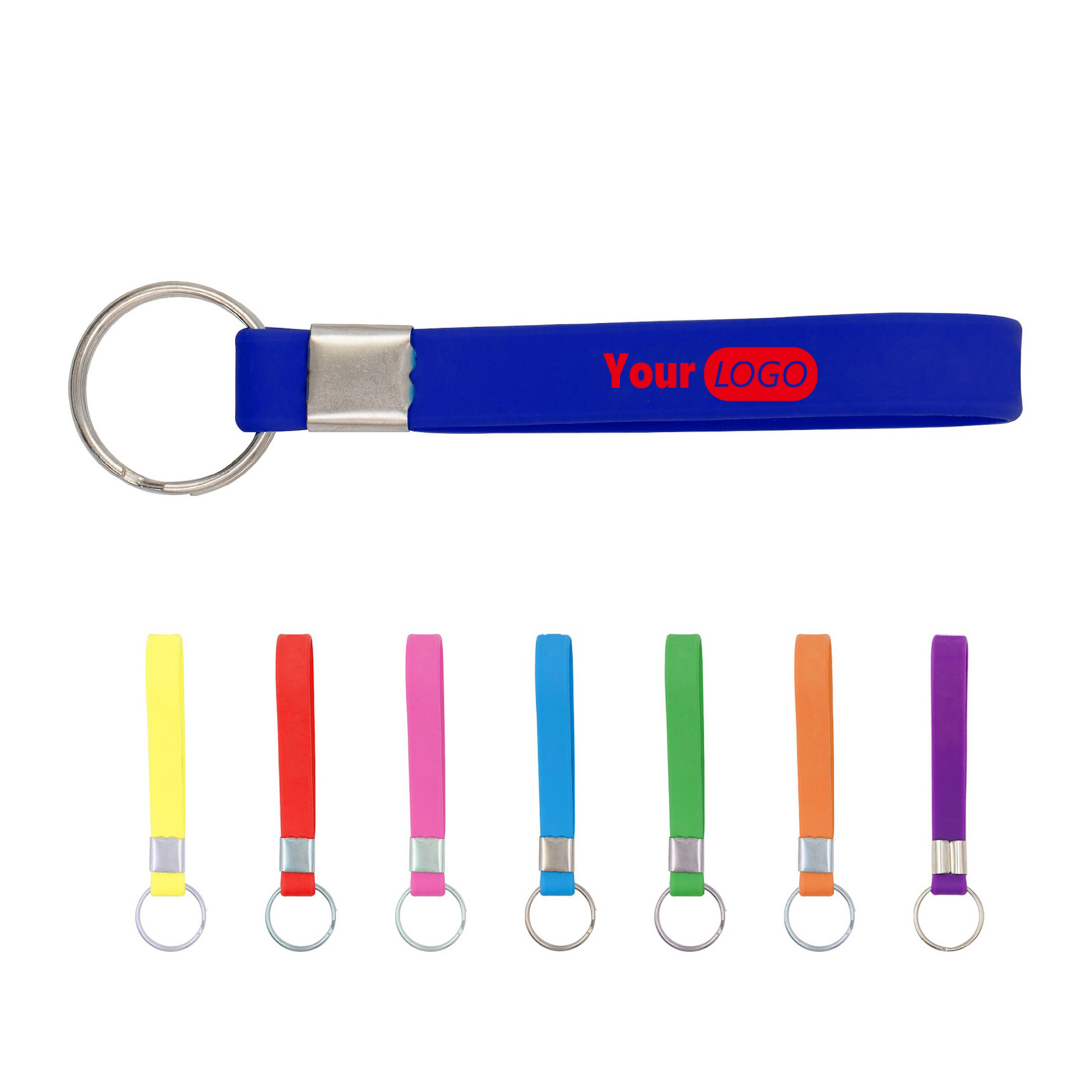 Silicone Wristband Keychain 3