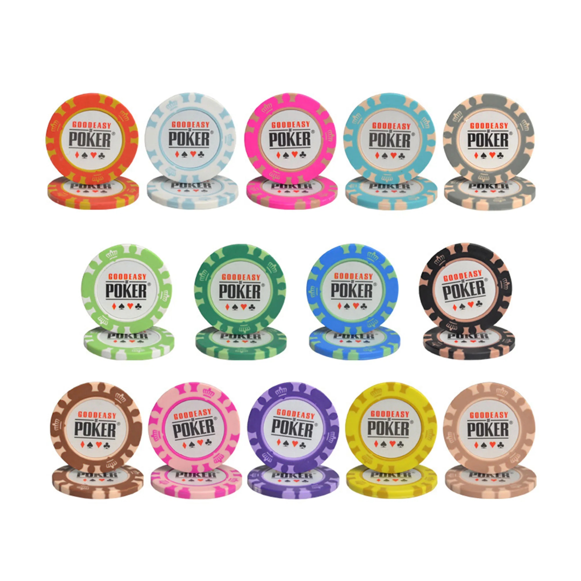 14 G Professional Clay Poker Chips 5