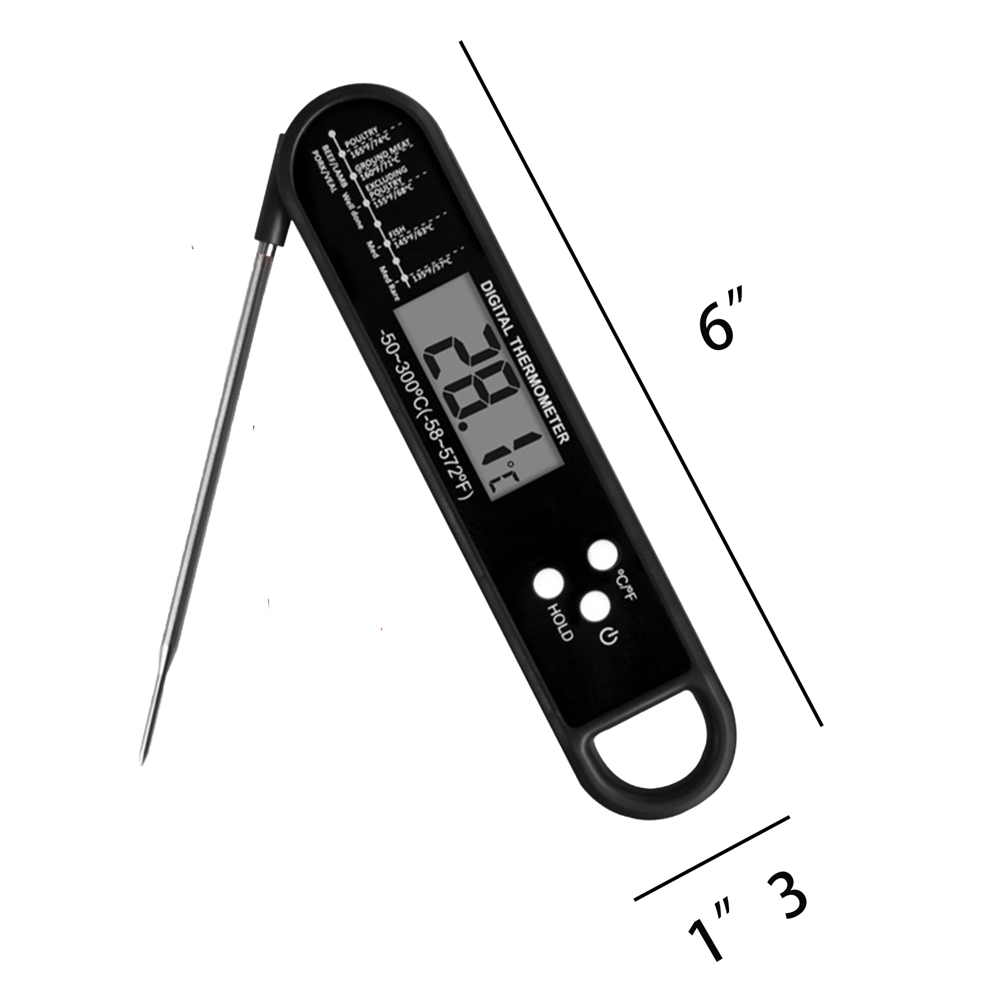 Folding Kitchen Temperature Gauge 7