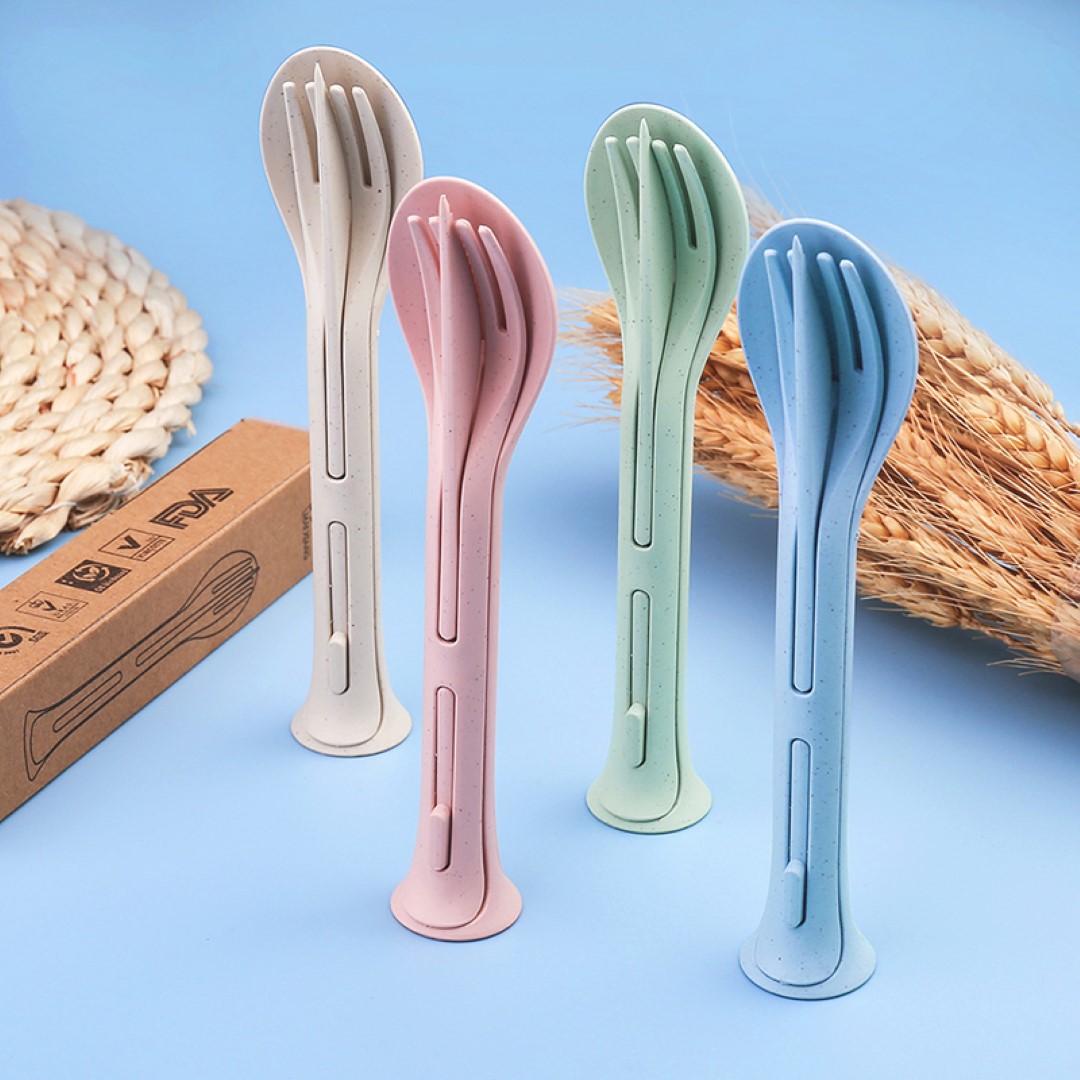 3 in 1 Knife, Fork, Spoon Utensils Set