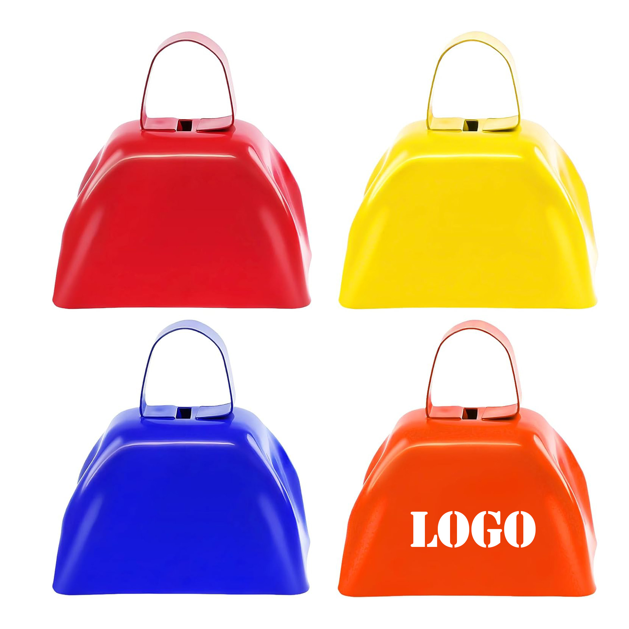 Full Color Imprint 3" Metal Cowbell 4