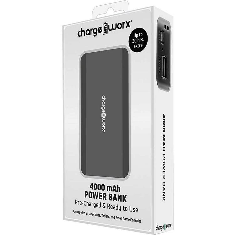 4000 mAh Power Banks - Black Pre-Charged 3