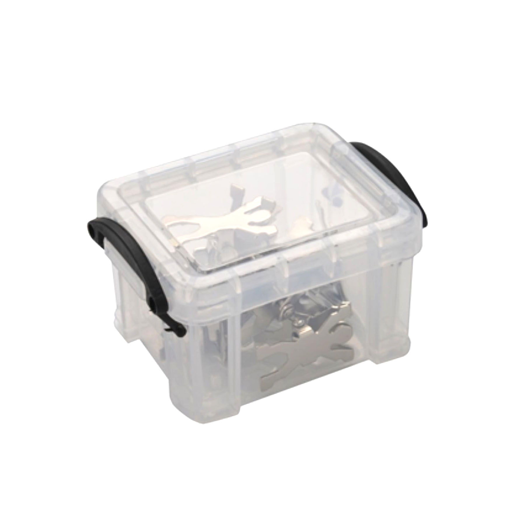 Mini Storage Box w/8 Man Shaped Paper Clip 9