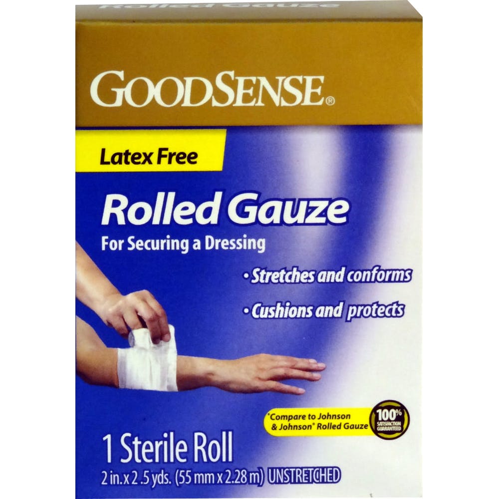 Sterile Rolled Gauze - 2" x 2.5 yds 2