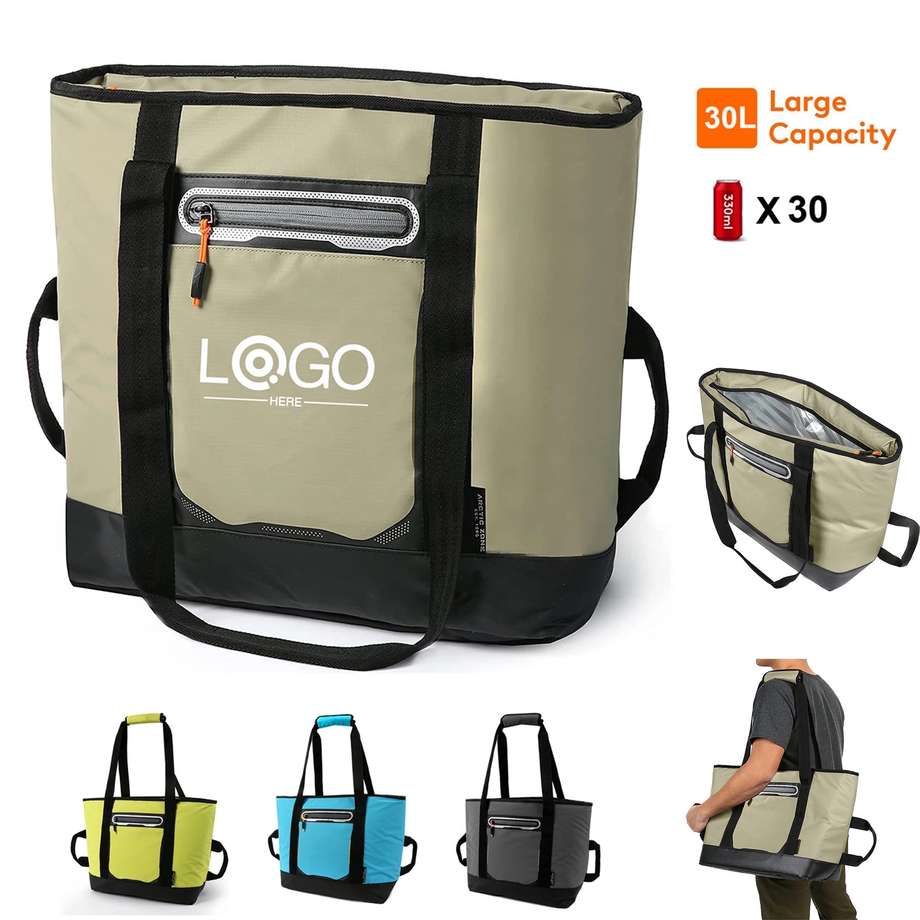 30 Can Insulated Tote