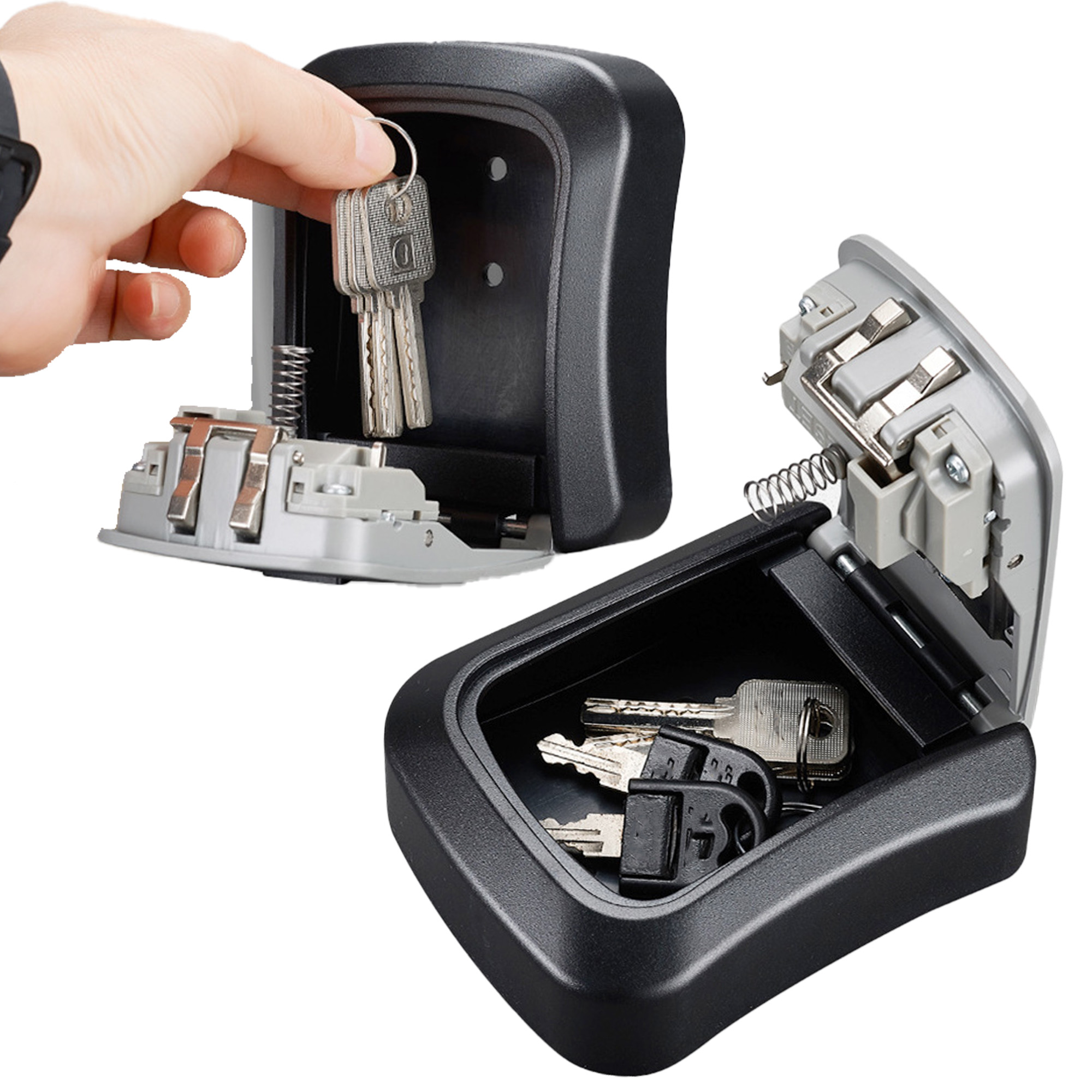 Extra Large Durable Waterproof ABS Key Lock Box 4