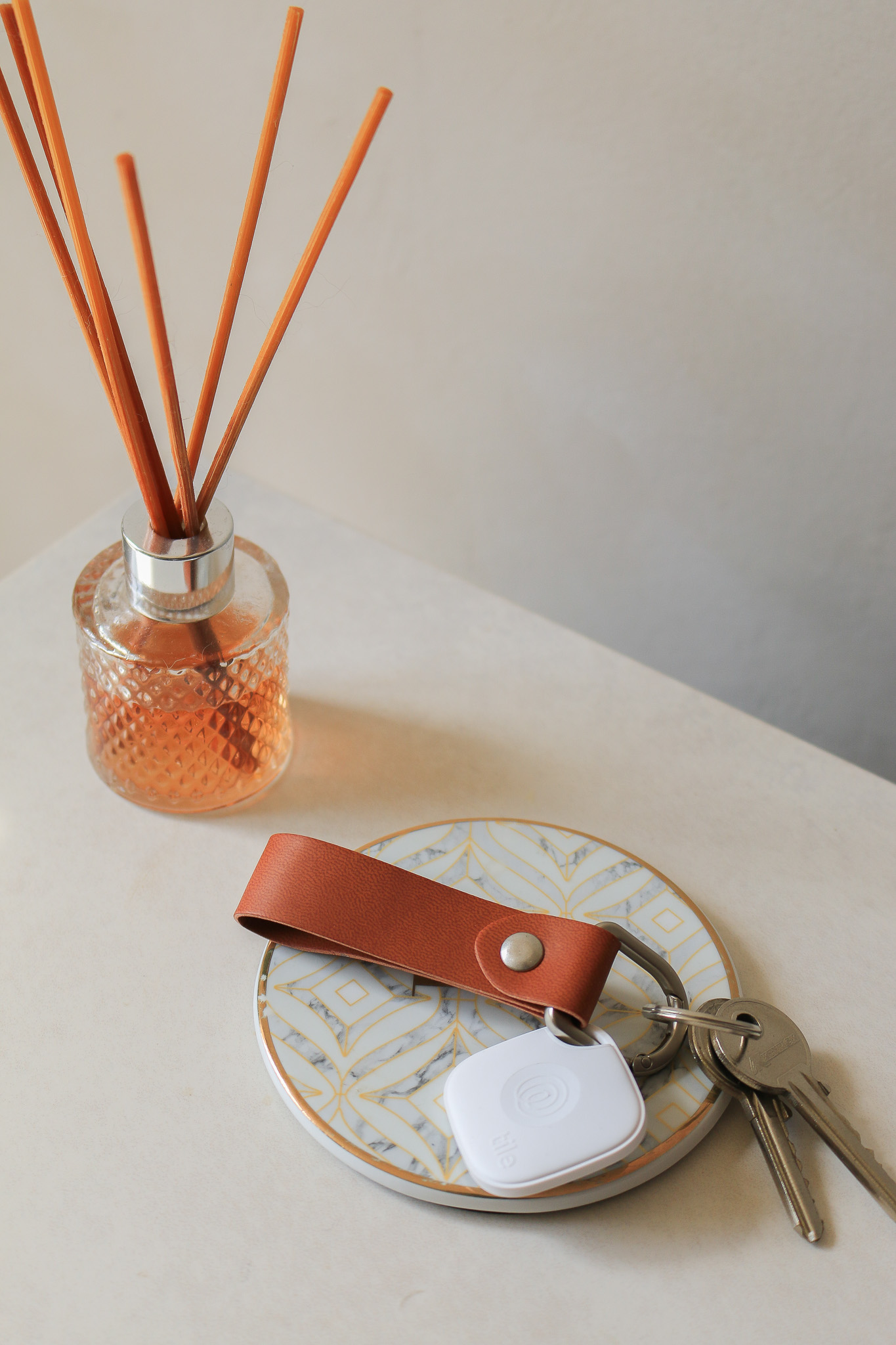 New Tile Mate with Vegan Leather Key Fob 87